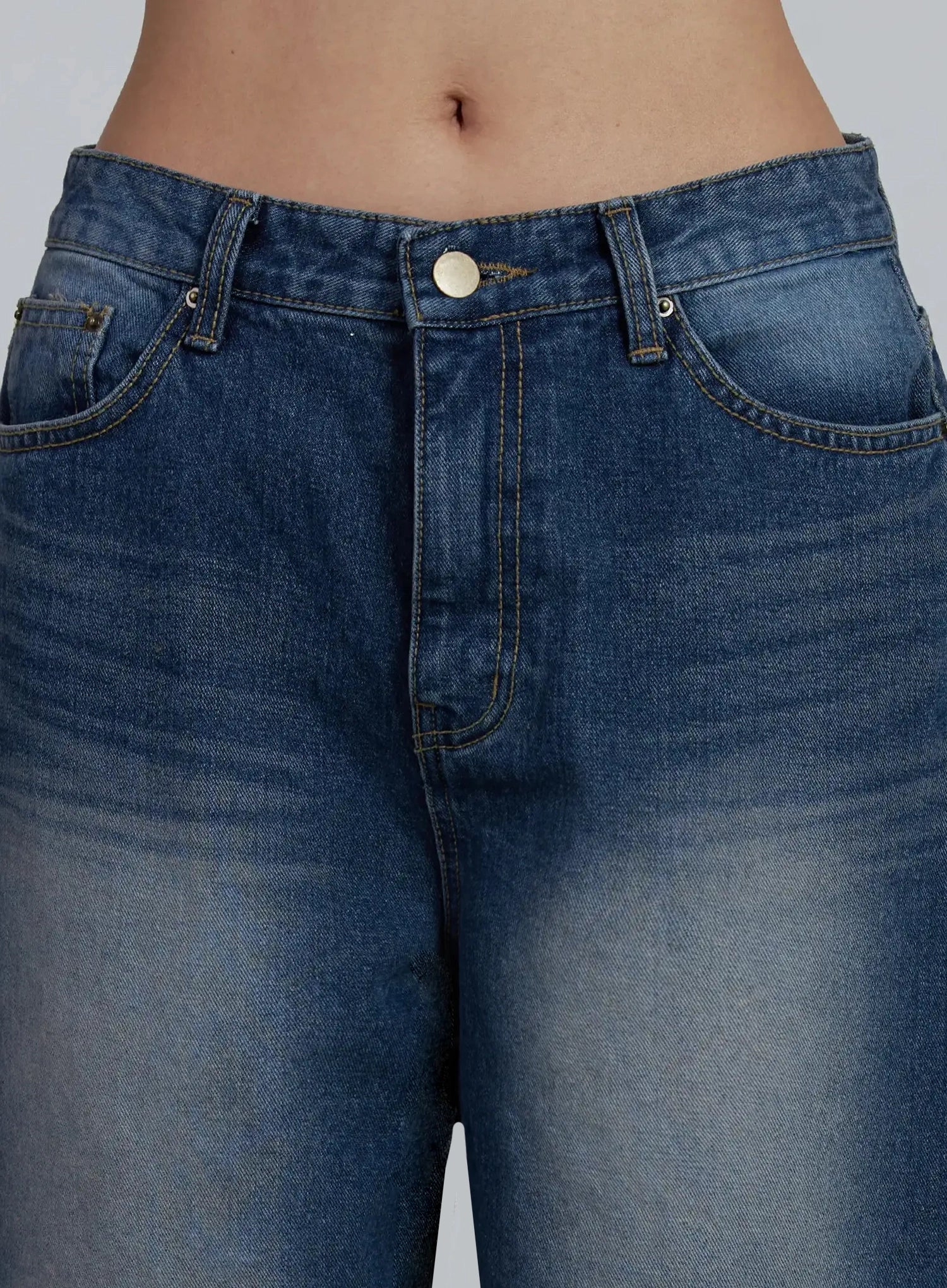 Carter Wide Leg Balloon Jeans IM520 - Image 4