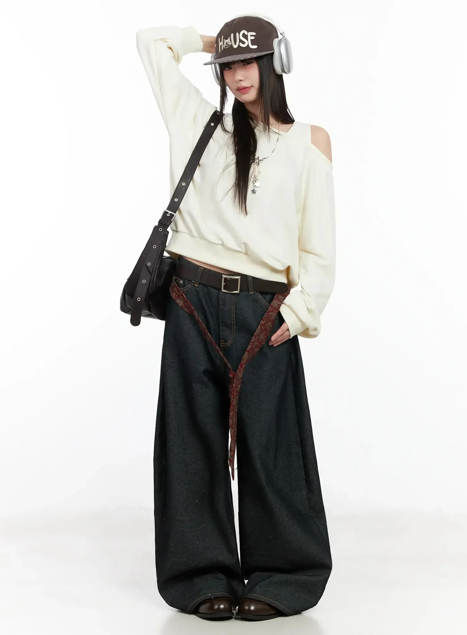 Casual Asymmetric Sweatshirt IM523 - Image 13