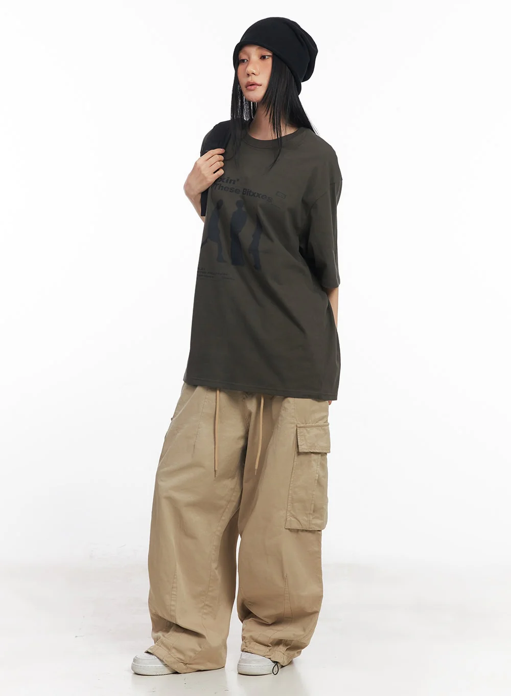 Casual Graphic Oversize T-Shirt CY528 - Image 10