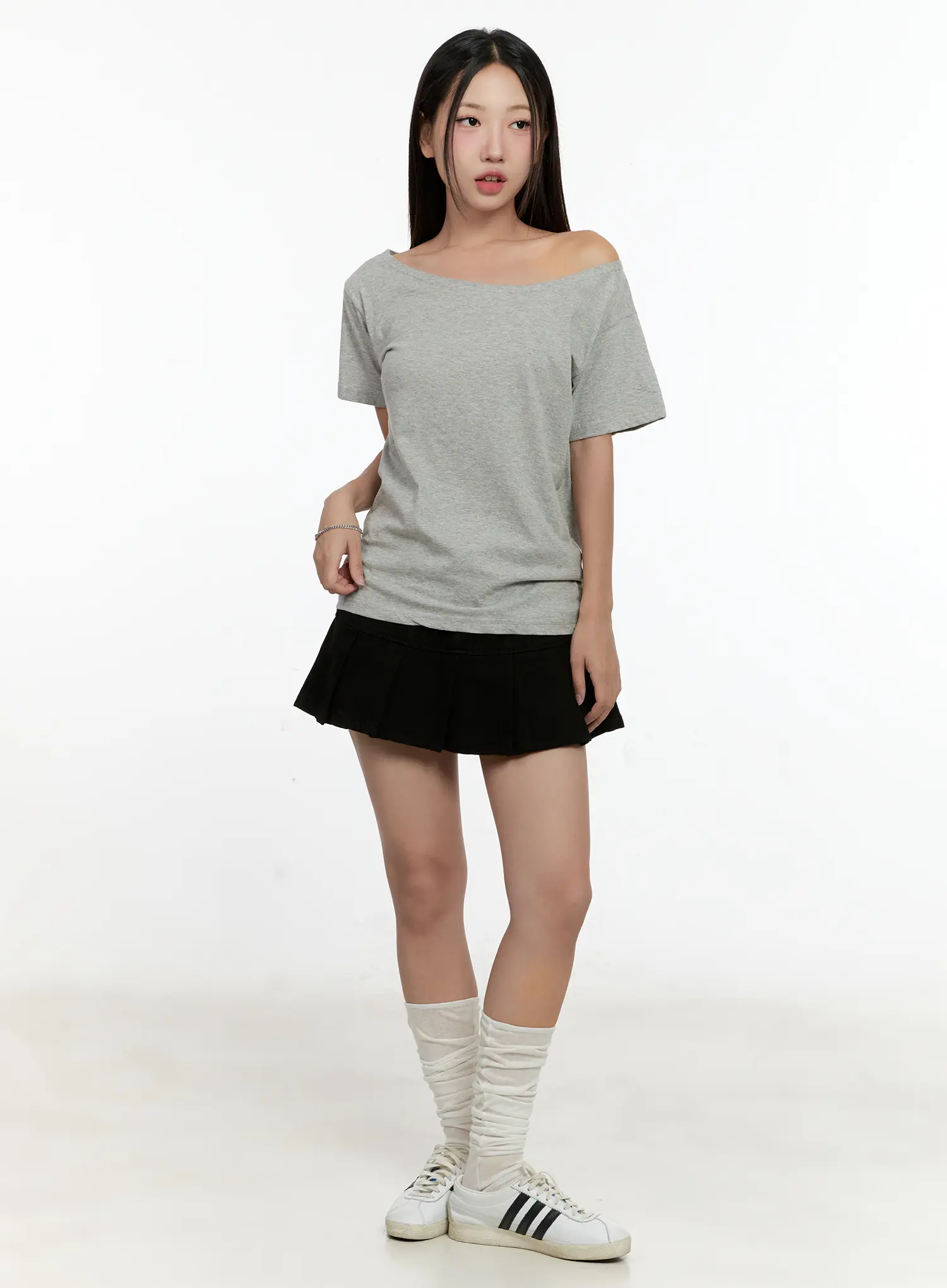 Casual Off-Shoulder Tee CG501 - Image 4