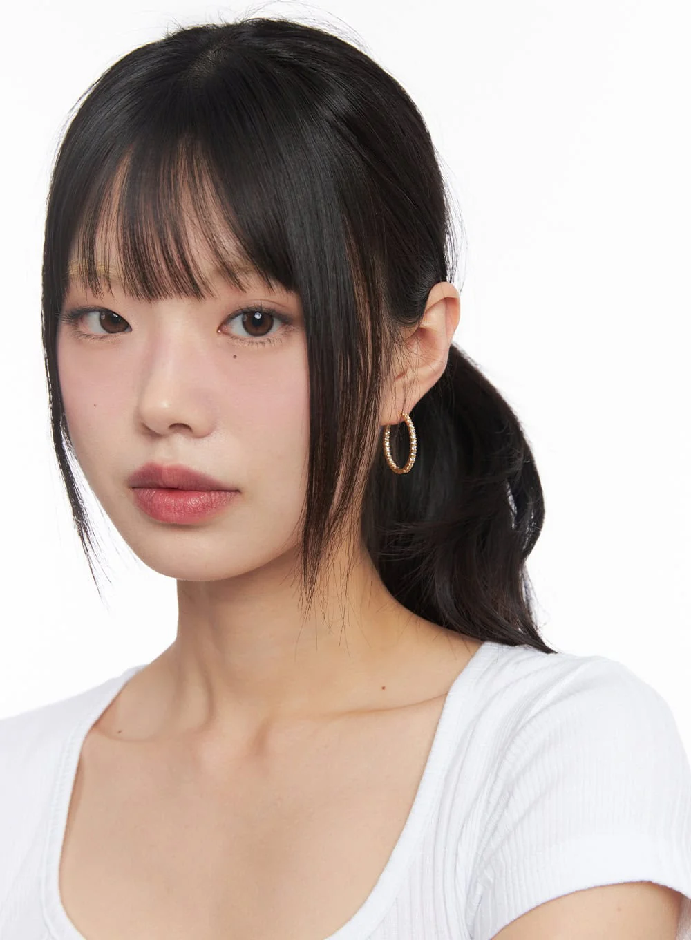 Celeste Cubic Ring Earrings IM531 - Image 3