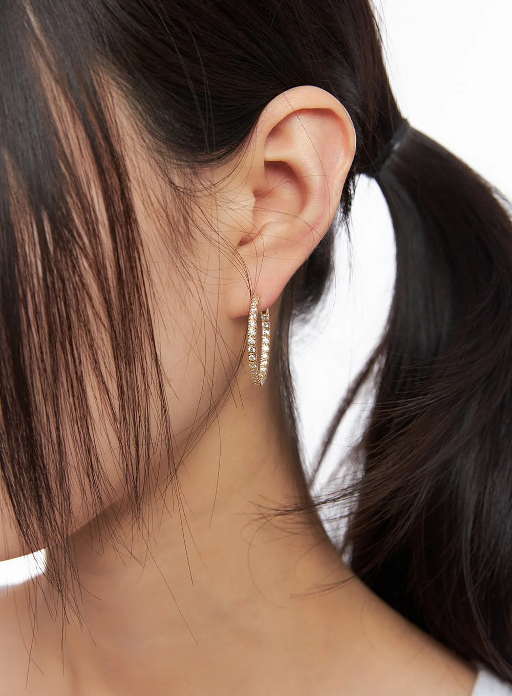 Celeste Cubic Ring Earrings IM531 - Image 4