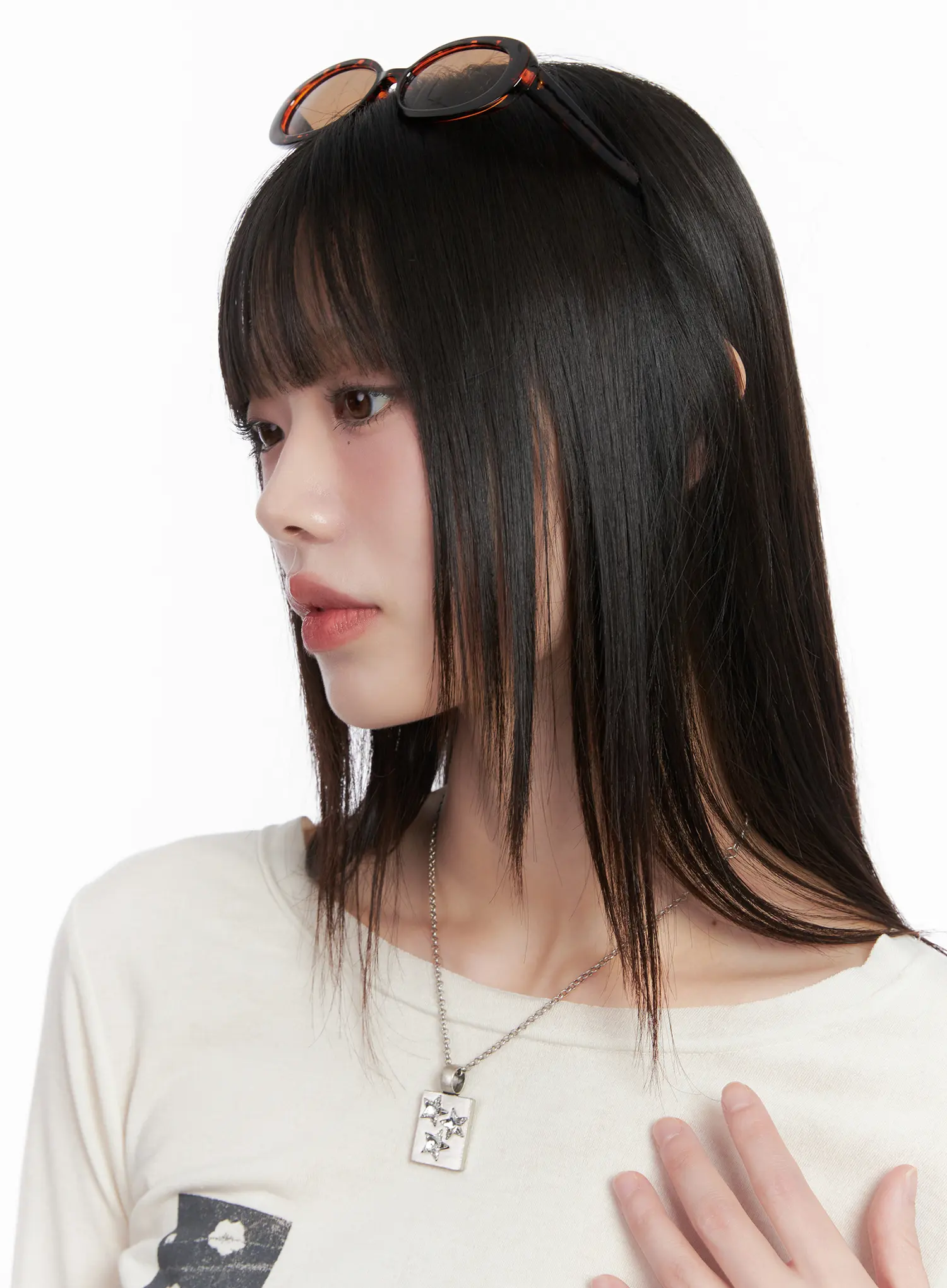 Celestial Square Pendant Necklace CN511 - Image 3