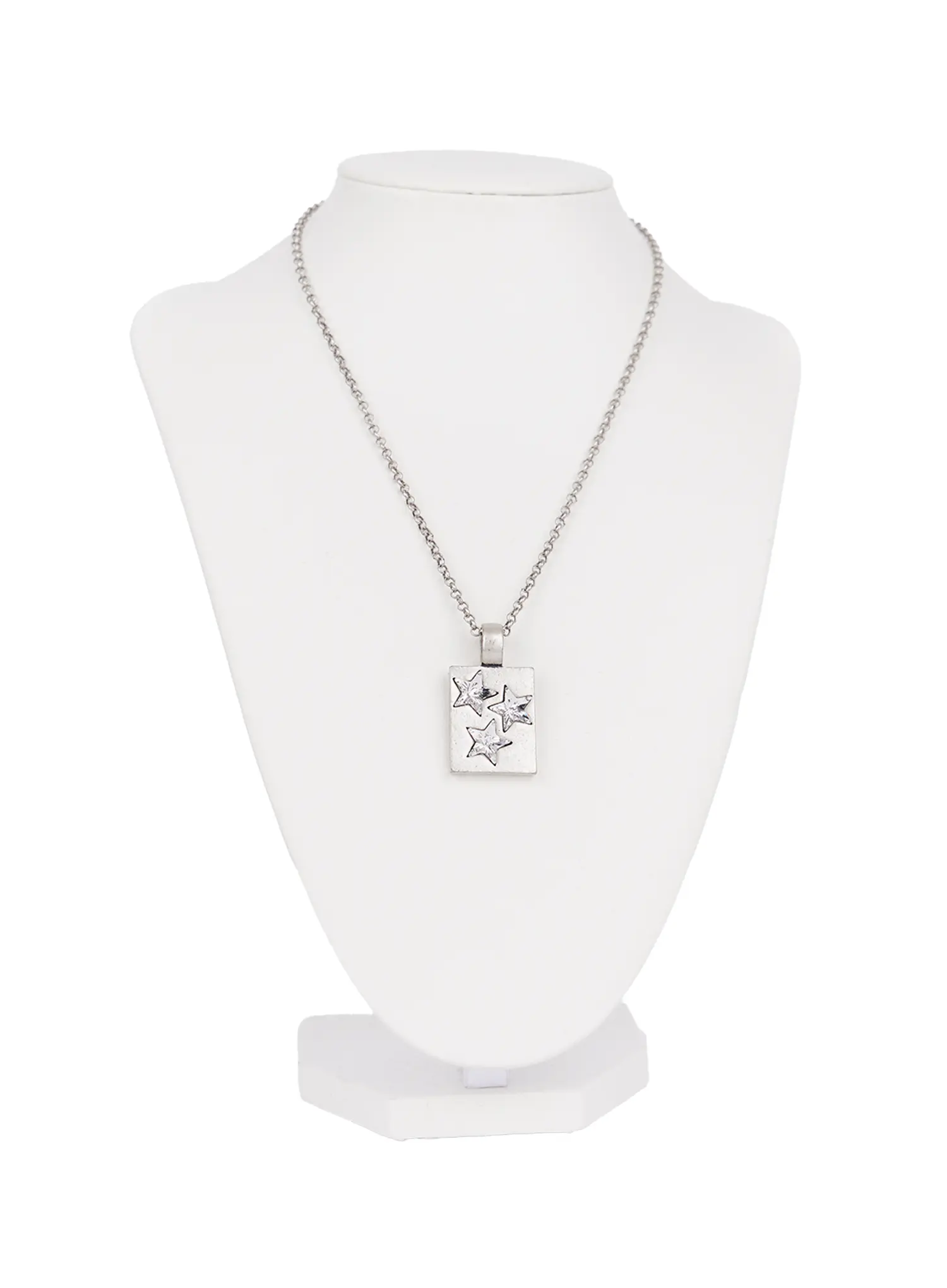 Celestial Square Pendant Necklace CN511 - Image 4