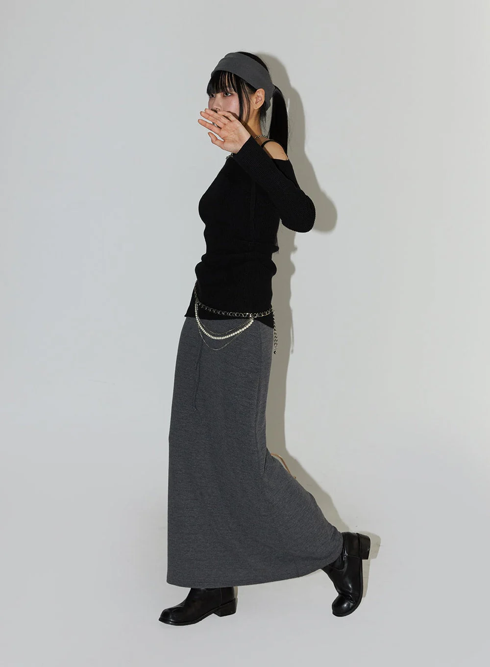 Chain Waist Layered Belt IF402 - Image 2
