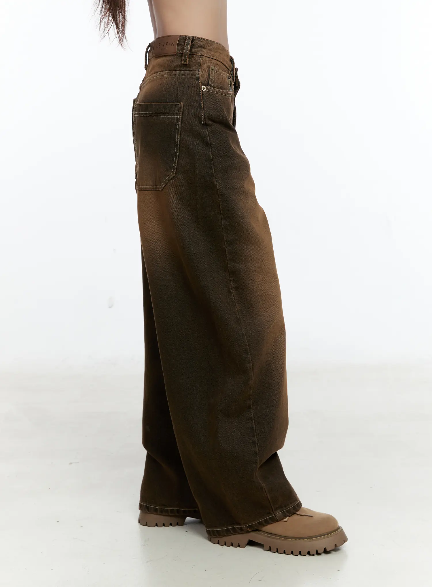 Chan Vintage Baggy Jeans CS517 - Image 5