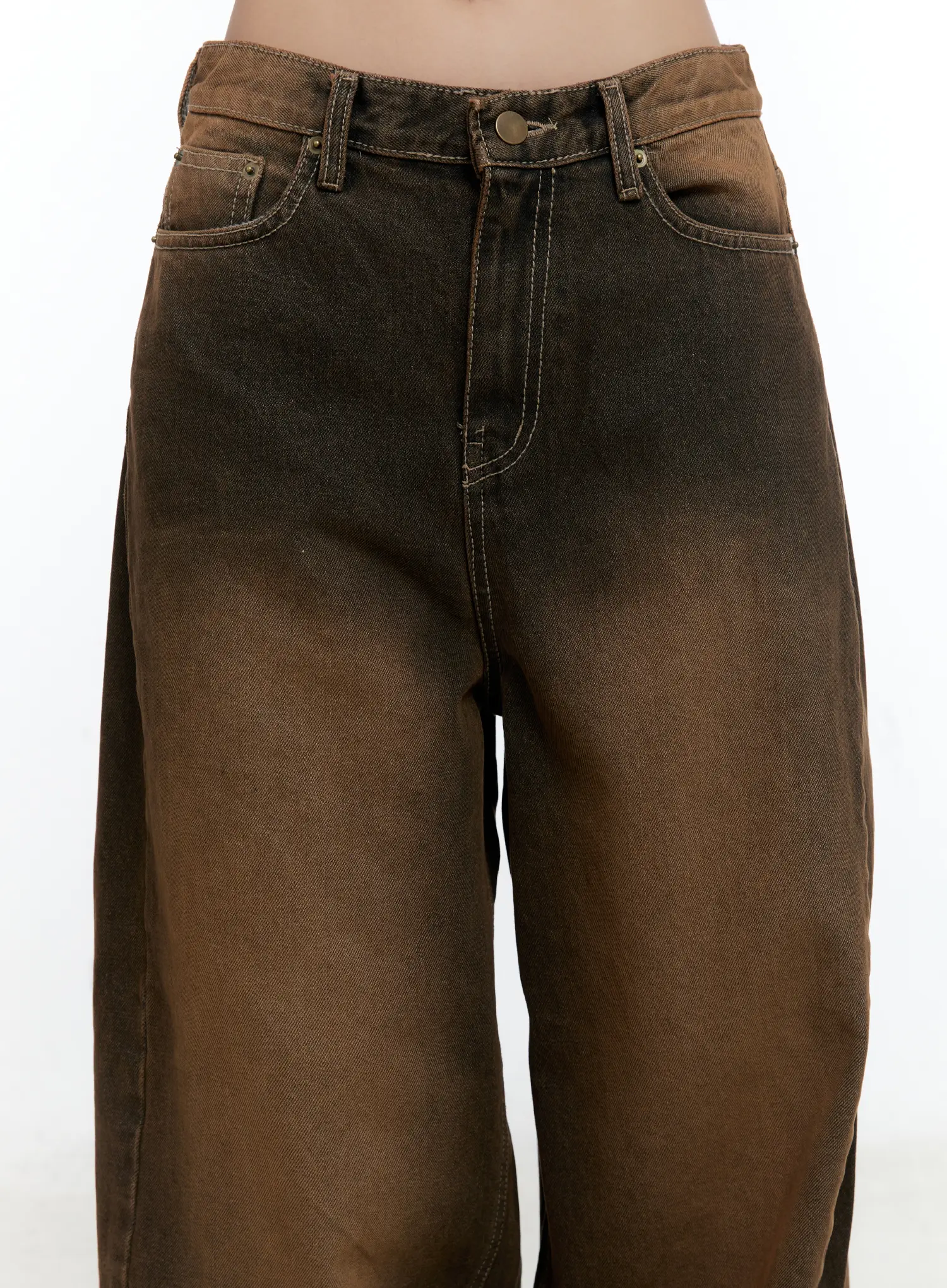 Chan Vintage Baggy Jeans CS517 - Image 7