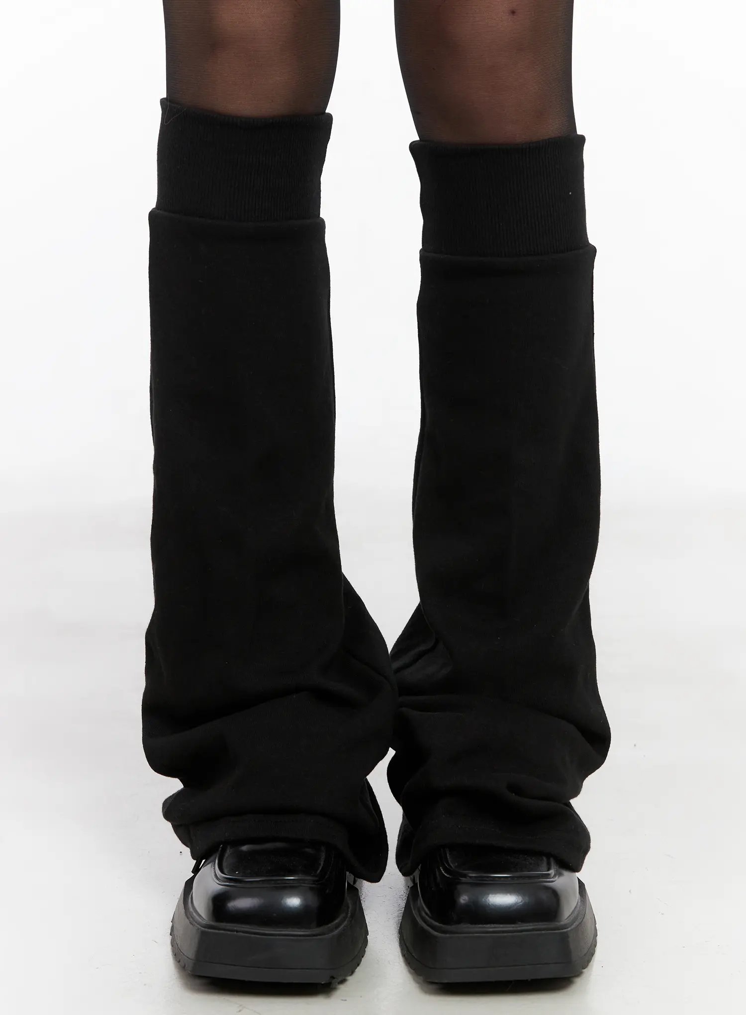 Chic Black Bootcut Leg Warmers CG515 - Image 3