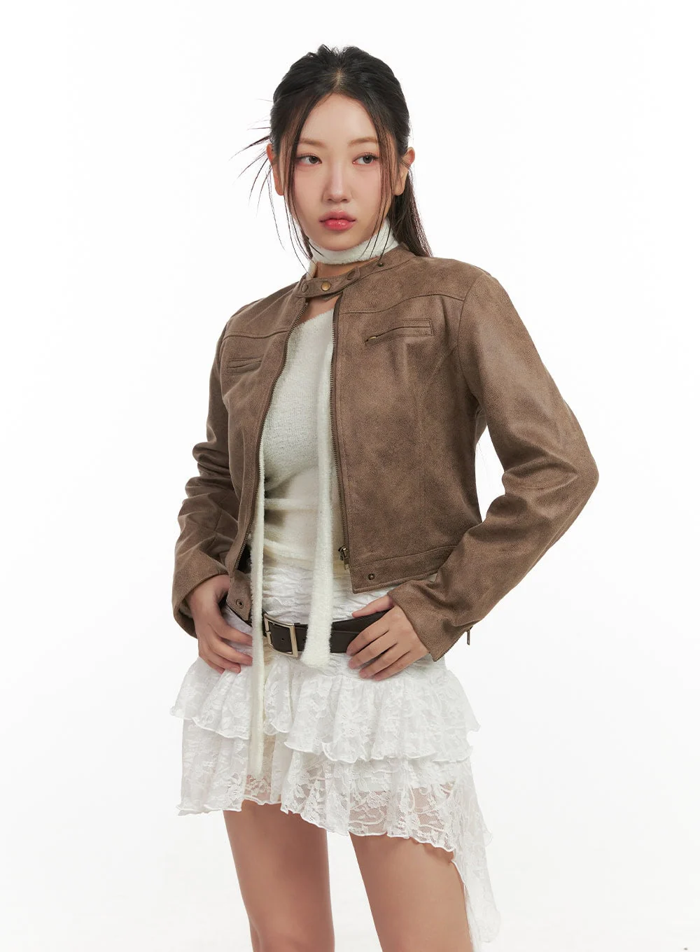 Chic Silhouette Jacket CN428 - Image 5