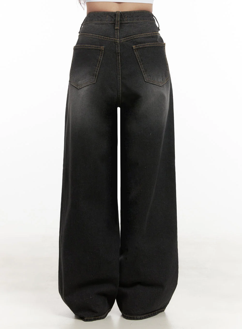 Christina Washed Baggy Jeans IJ510 - Image 6