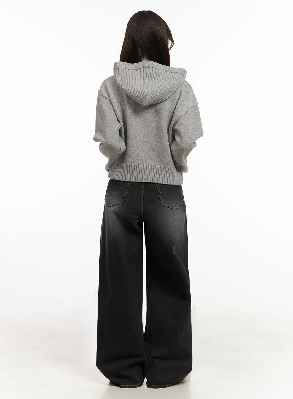 Christina Washed Baggy Jeans IJ510 - Image 8