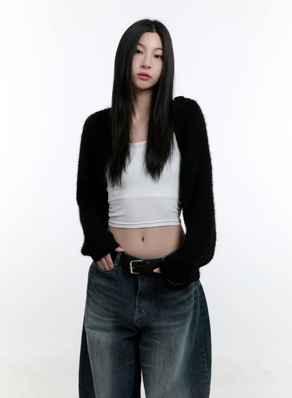 Classic Bolero Knit Cardigan CJ520 - Image 7