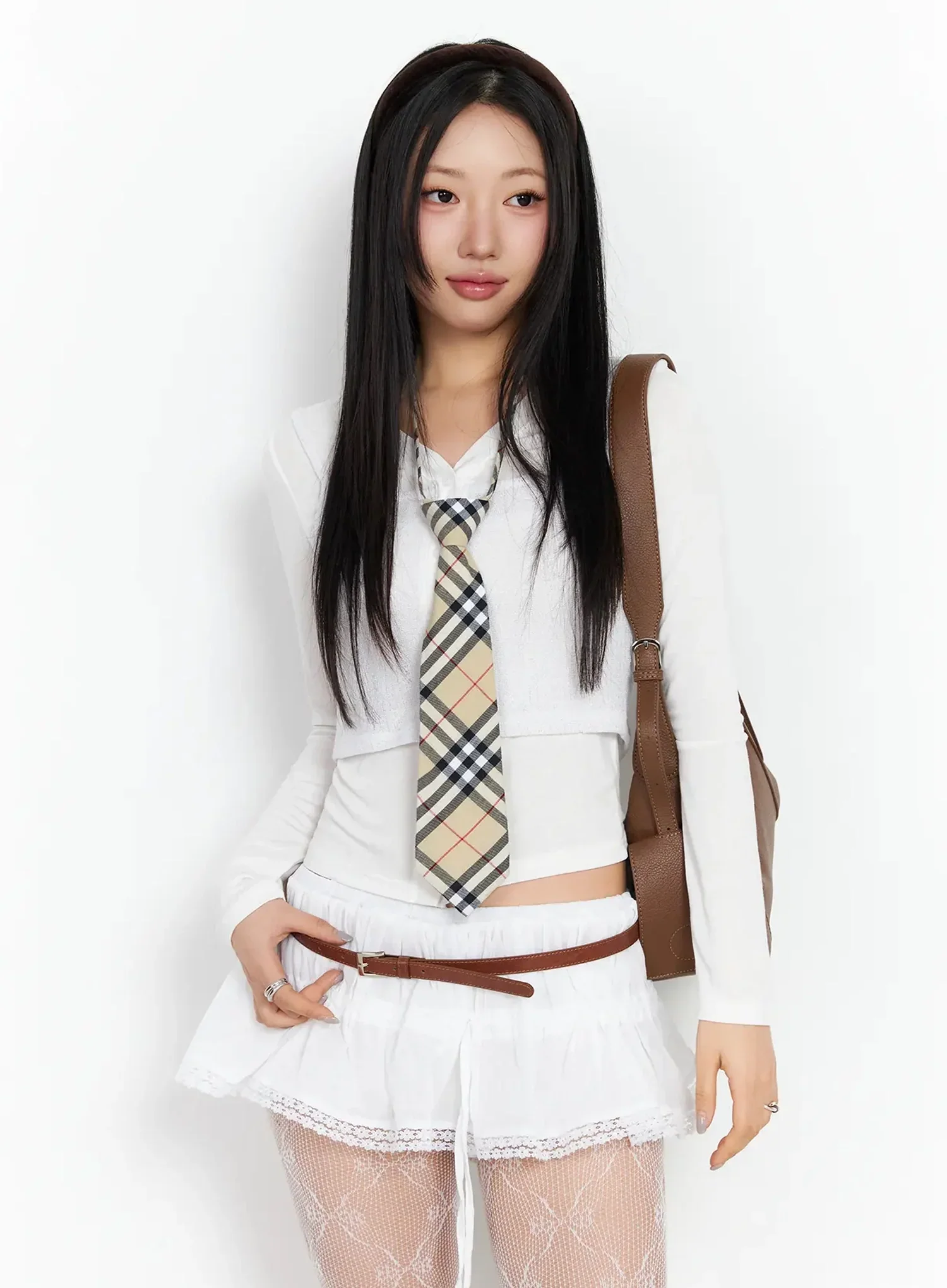 Classic Checkered Tie IA507 - Image 2
