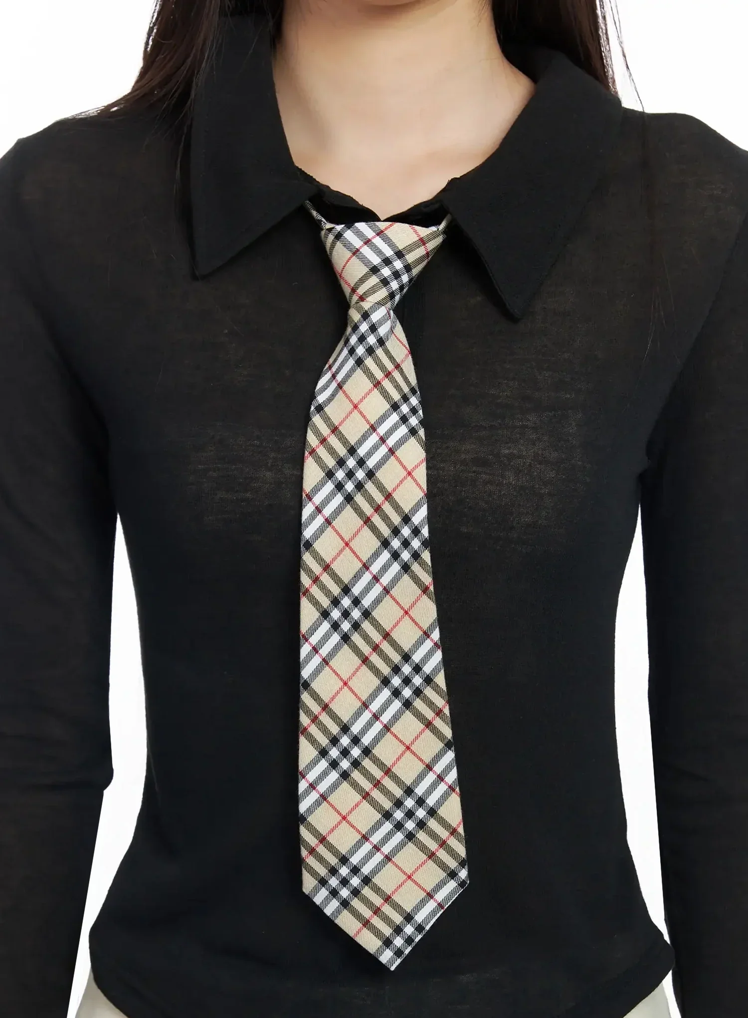 Classic Checkered Tie IF505