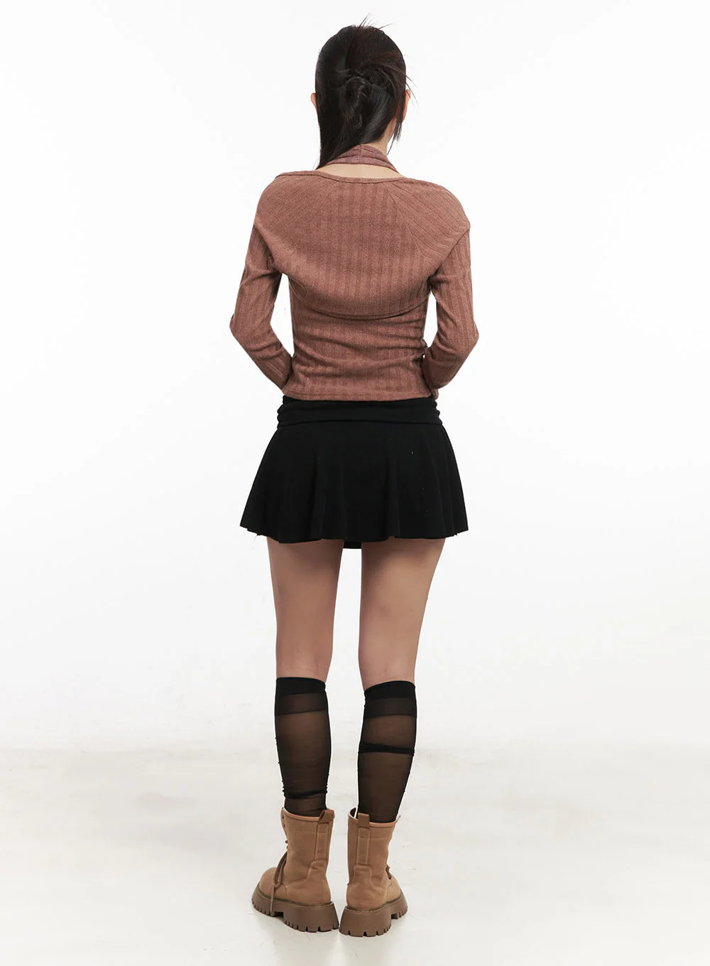Classic Flare Mini Skort IM524 - Image 9