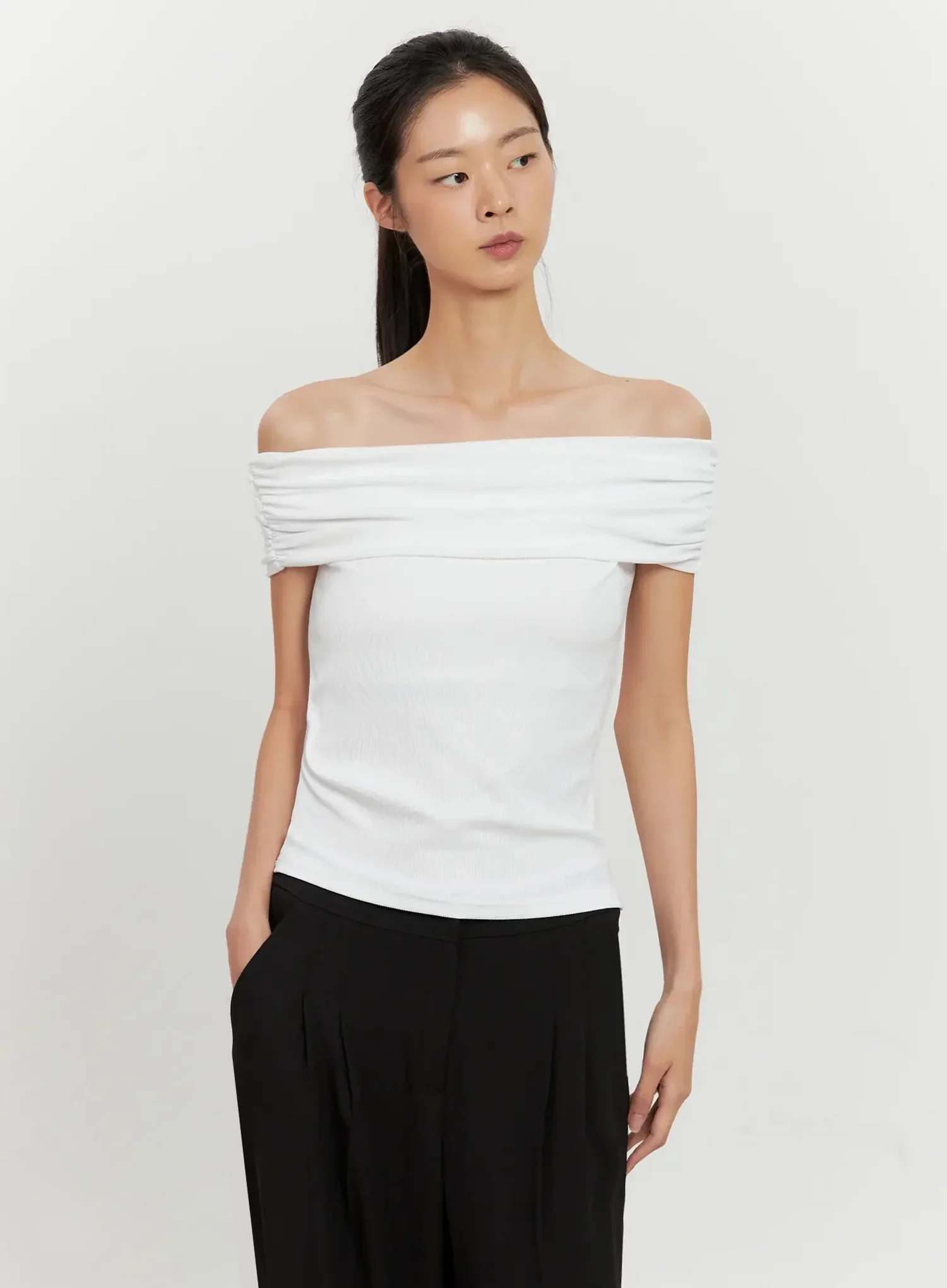 Classic Off-Shoulder Top IL528