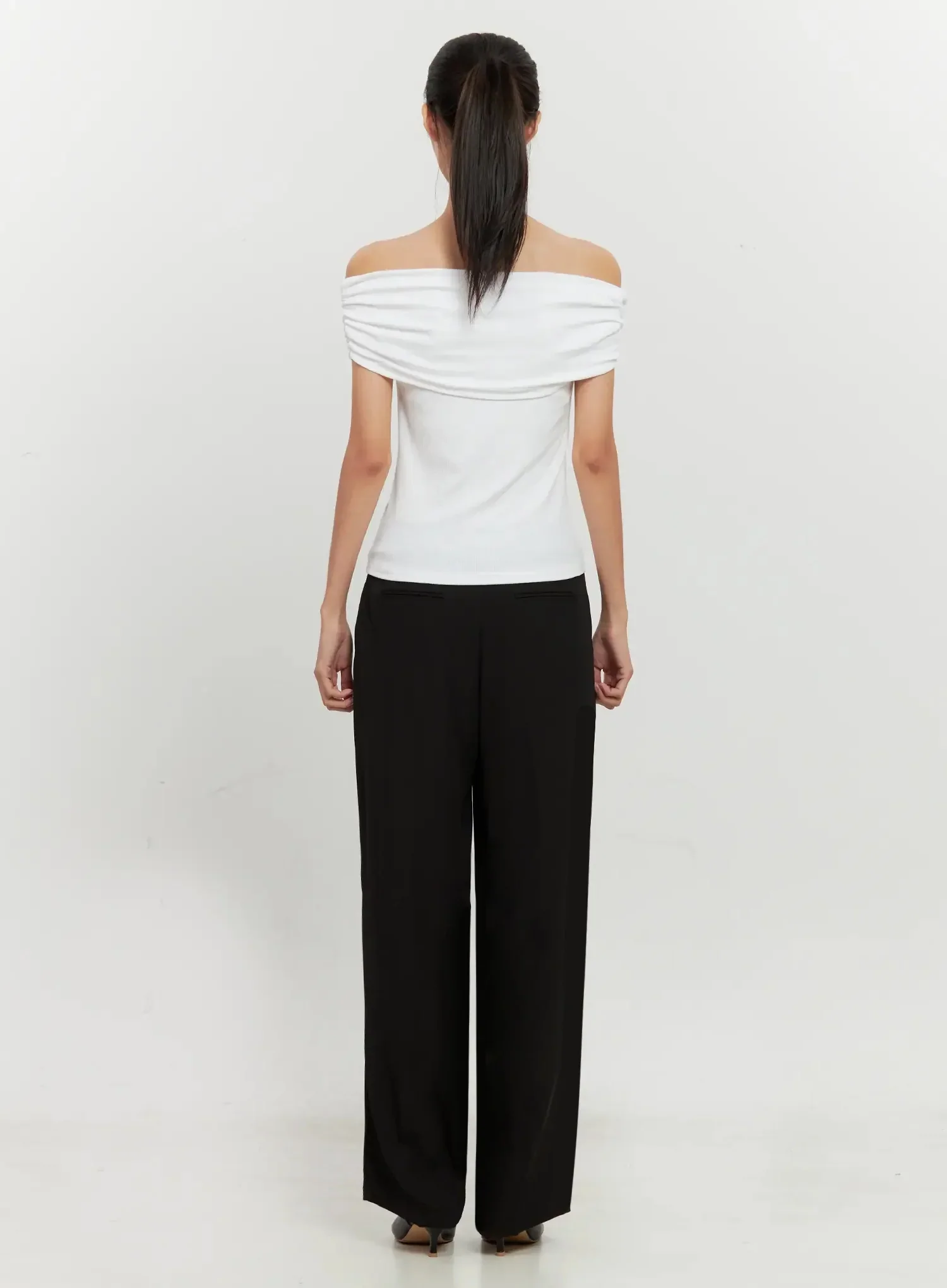 Classic Off-Shoulder Top IL528 - Image 8