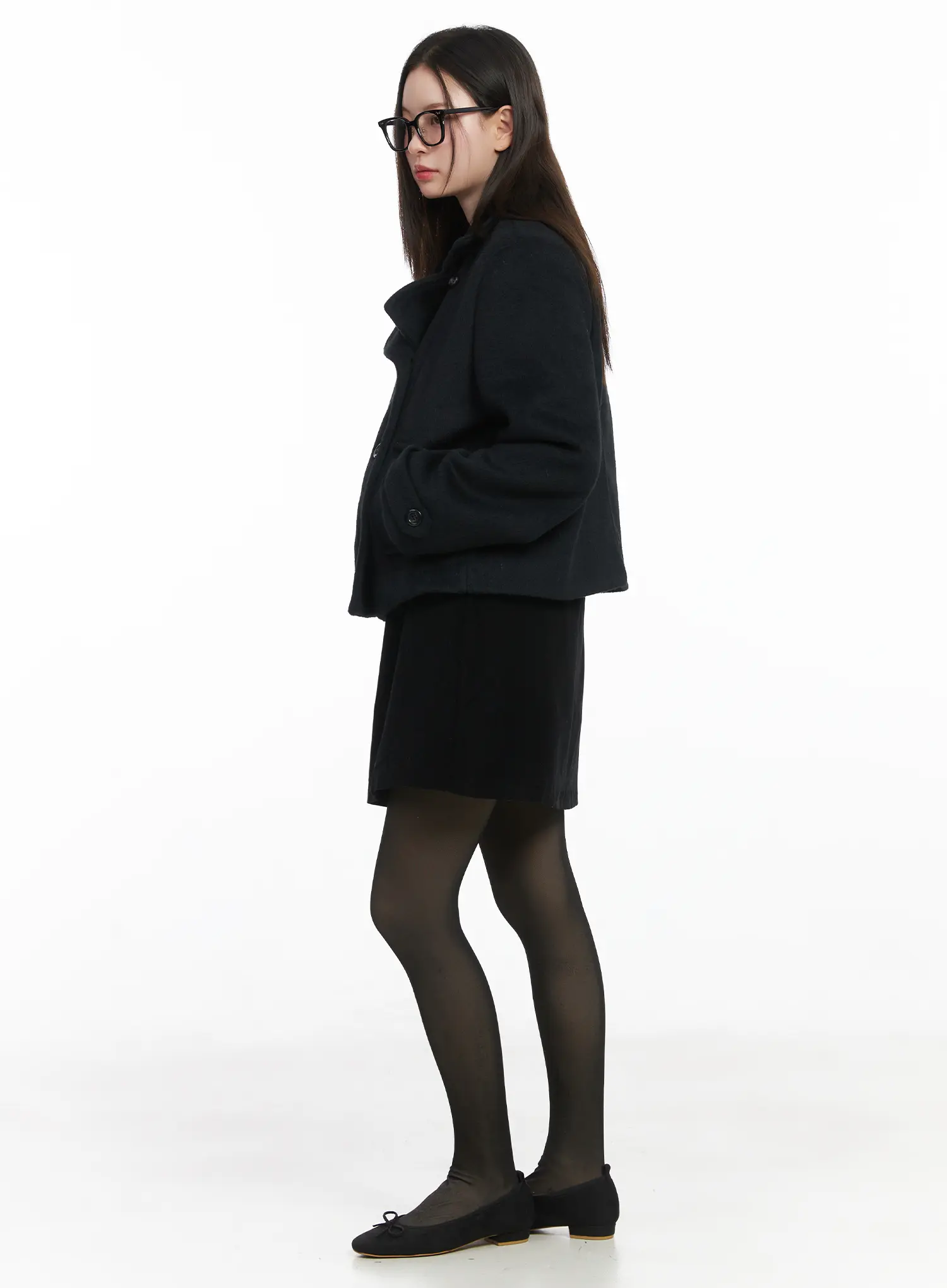 Classic Short Wool Jacket CJ506 - Image 3