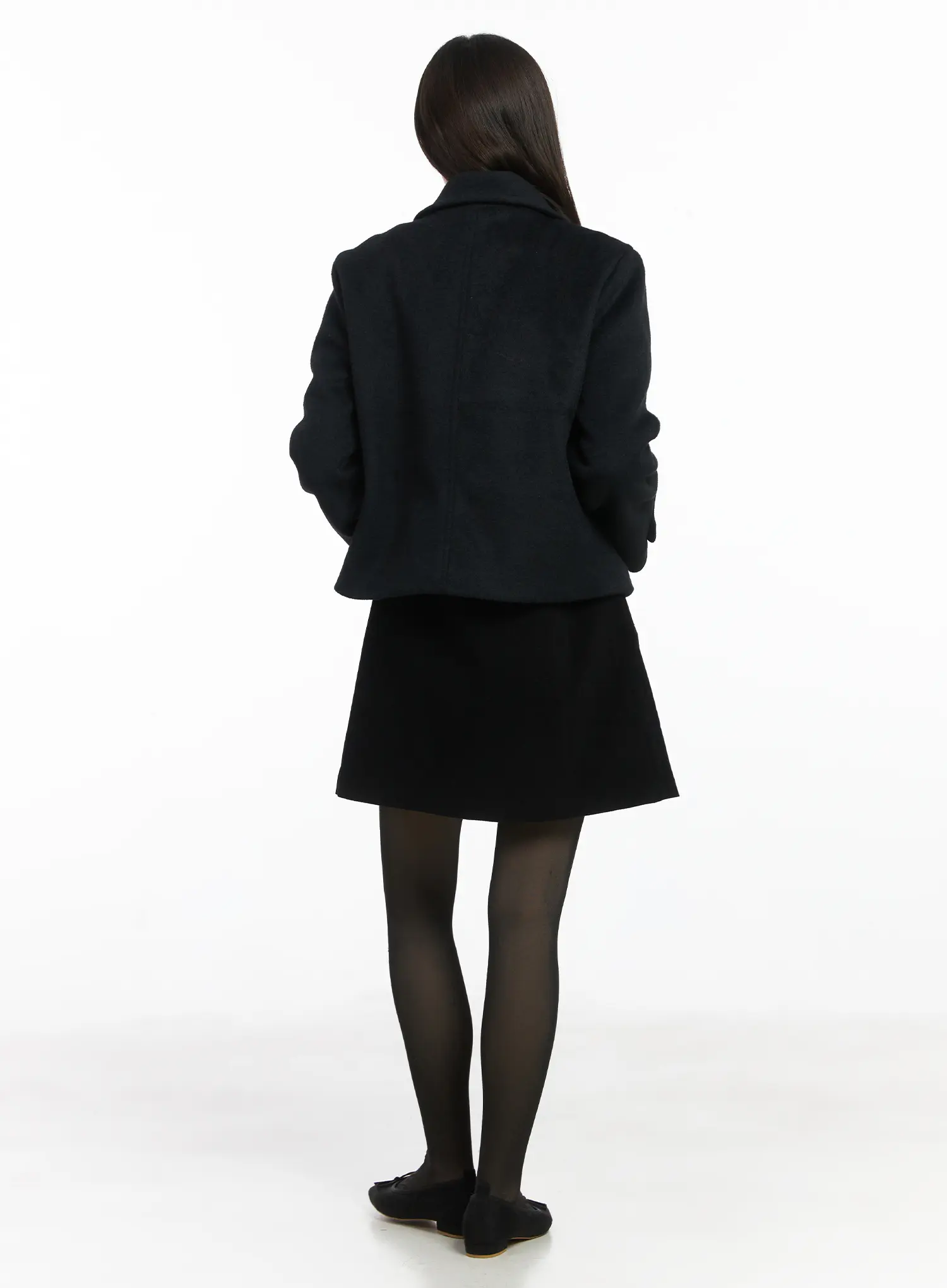 Classic Short Wool Jacket CJ506 - Image 4
