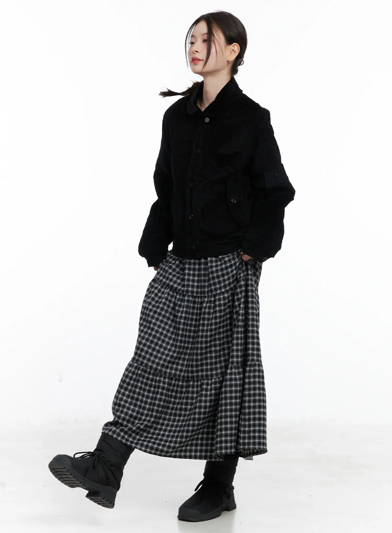 Collared Corduroy Jacket CN519 - Image 10