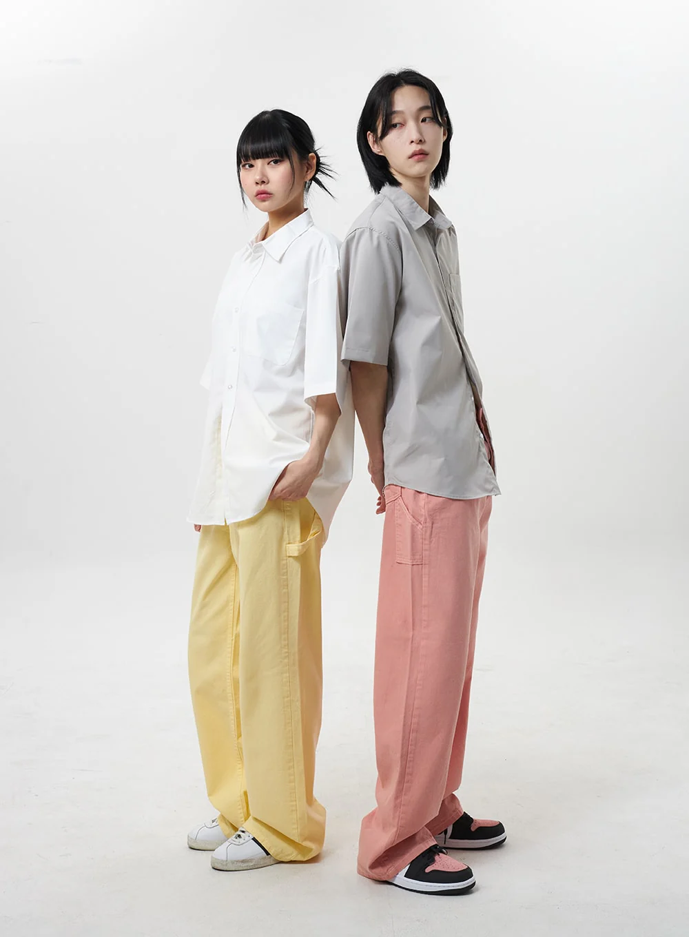 Color Cotton Pants Unisex CY318