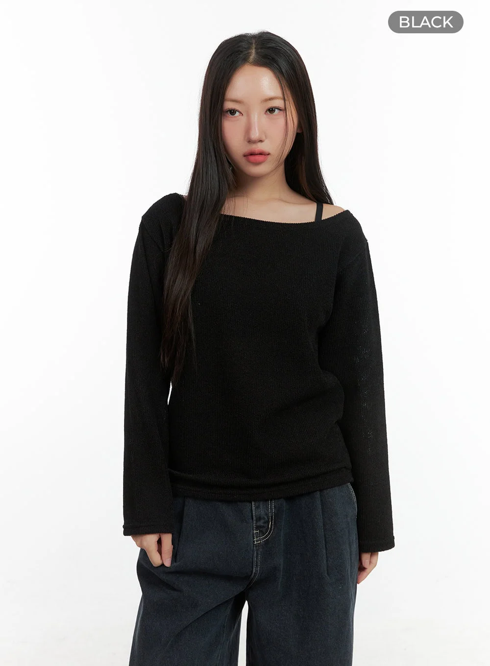 Comfy Loose Fit Off Shoulder Shirt CO417 - Image 7