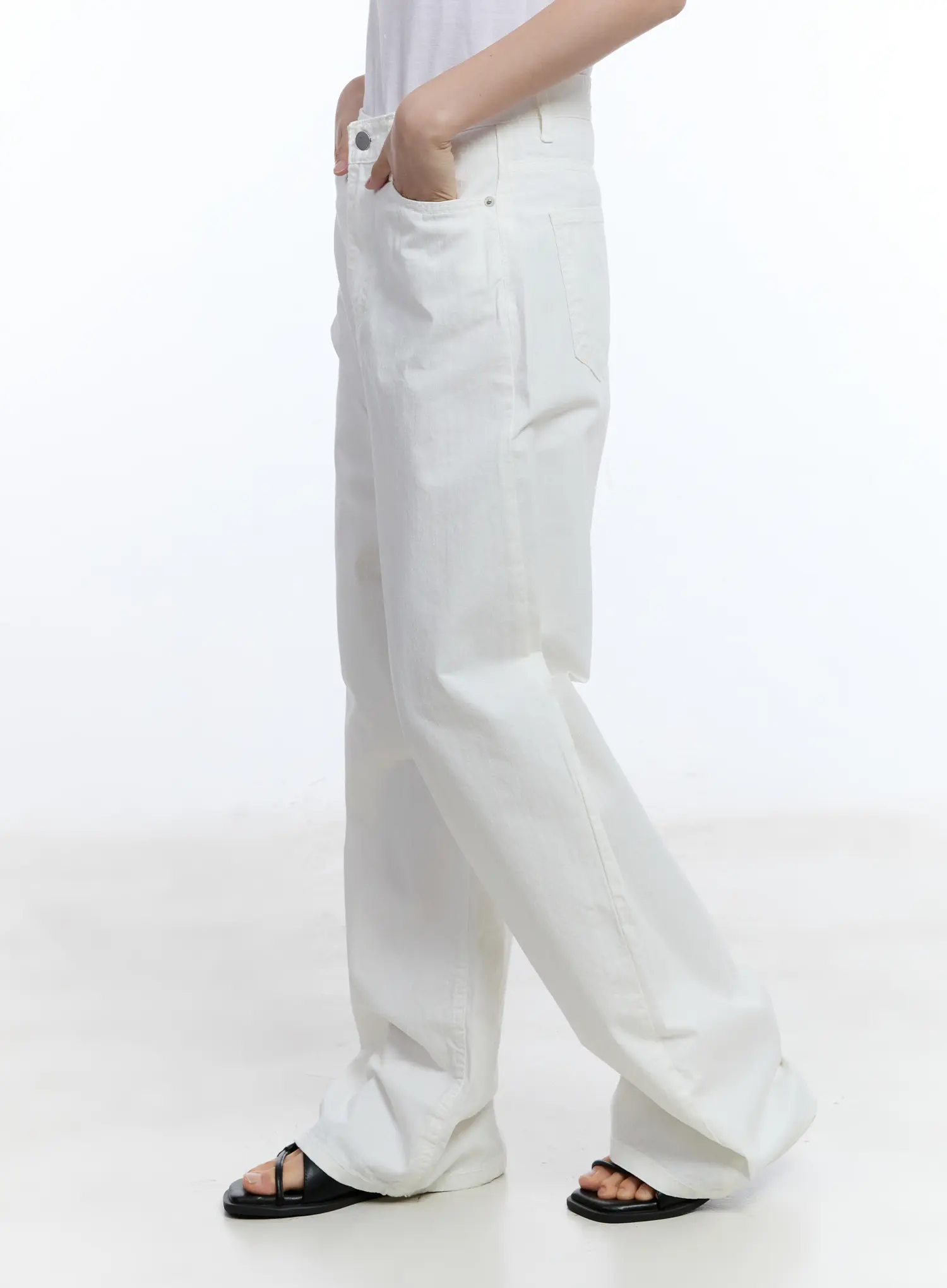 Comfy Wide-Fit Pants CU513 - Image 3