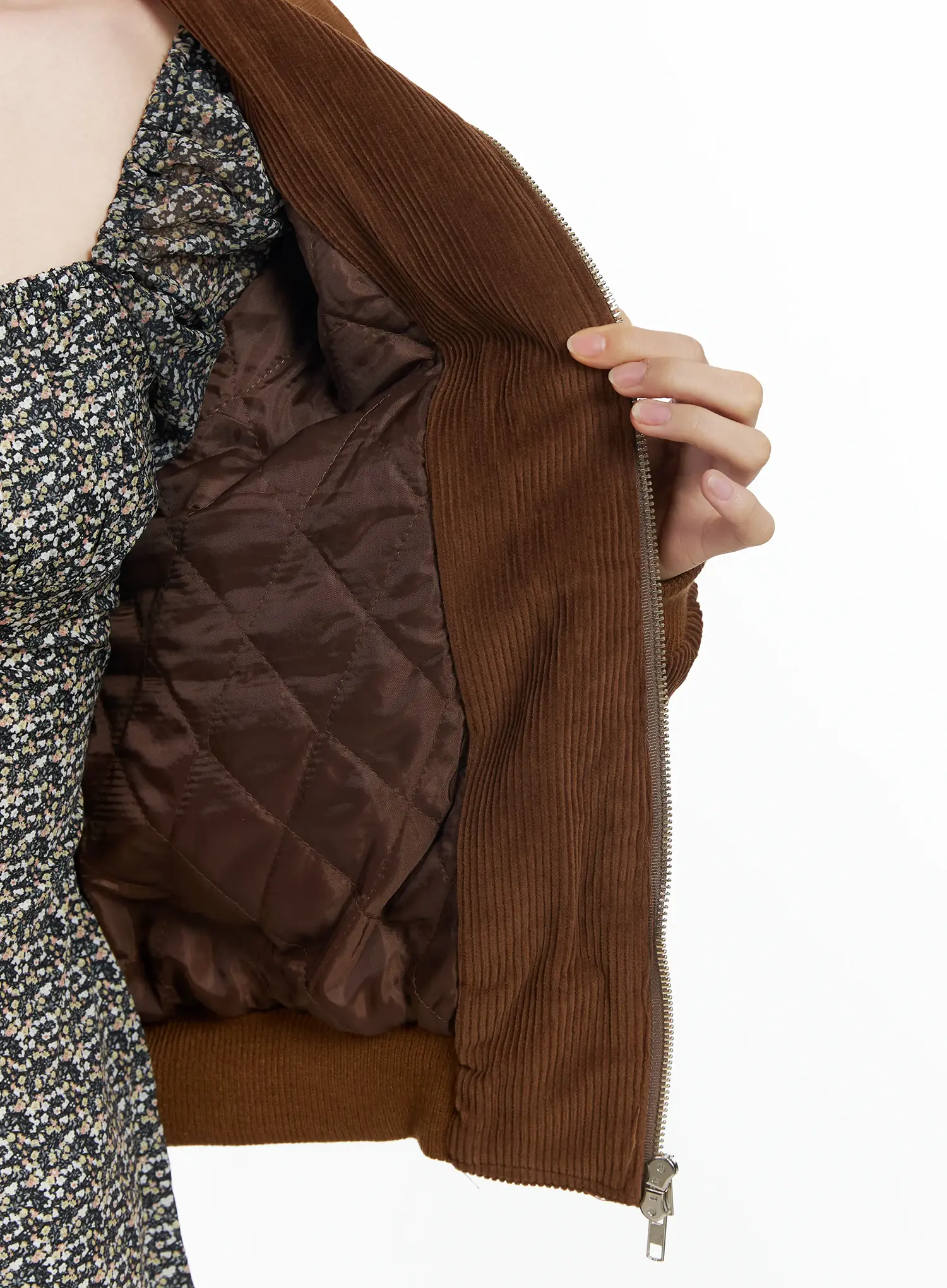 Corduroy Two-Way Jumper IF520 - Image 7