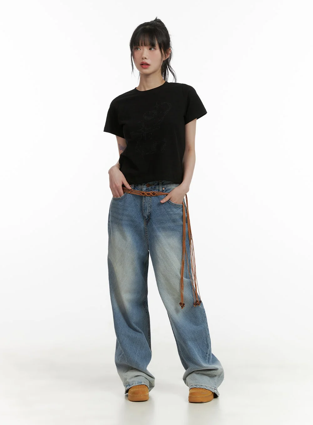 Cotton Graphic Tee CU407 - Image 2