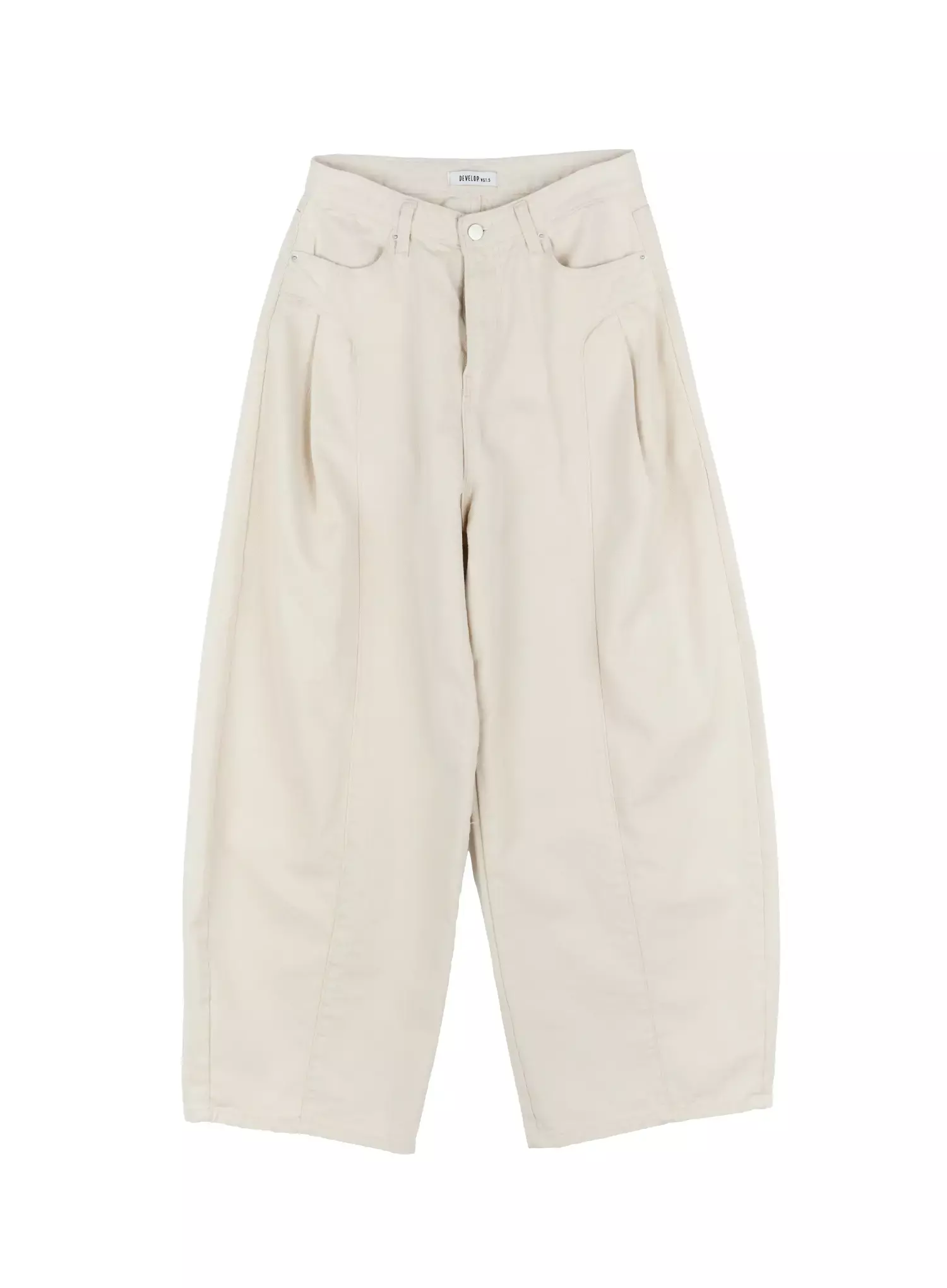 Cotton Oversized Wide-Leg Pants IG508 - Image 18