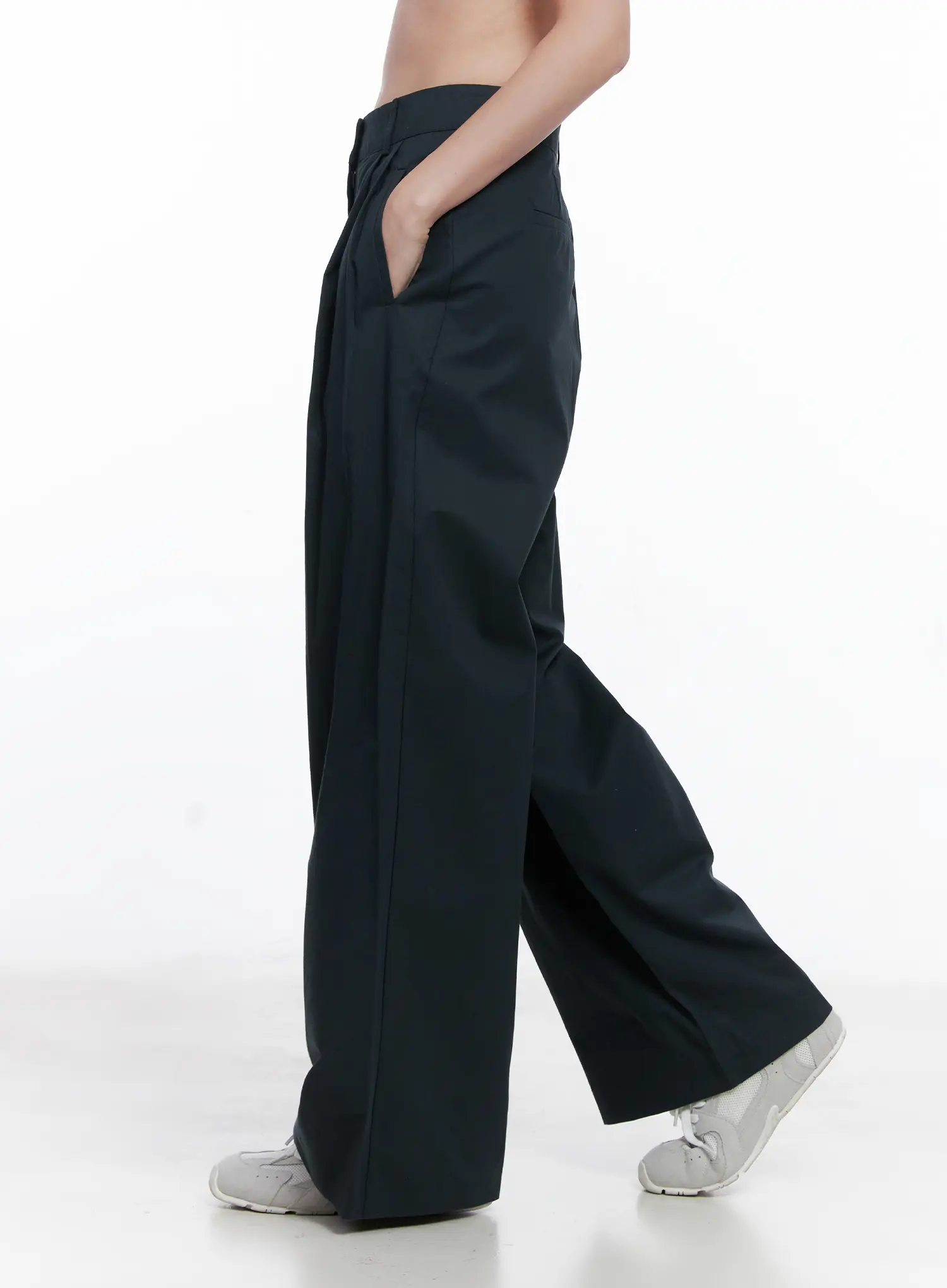 Cotton Pintuck Wide Pants CG521 - Image 4