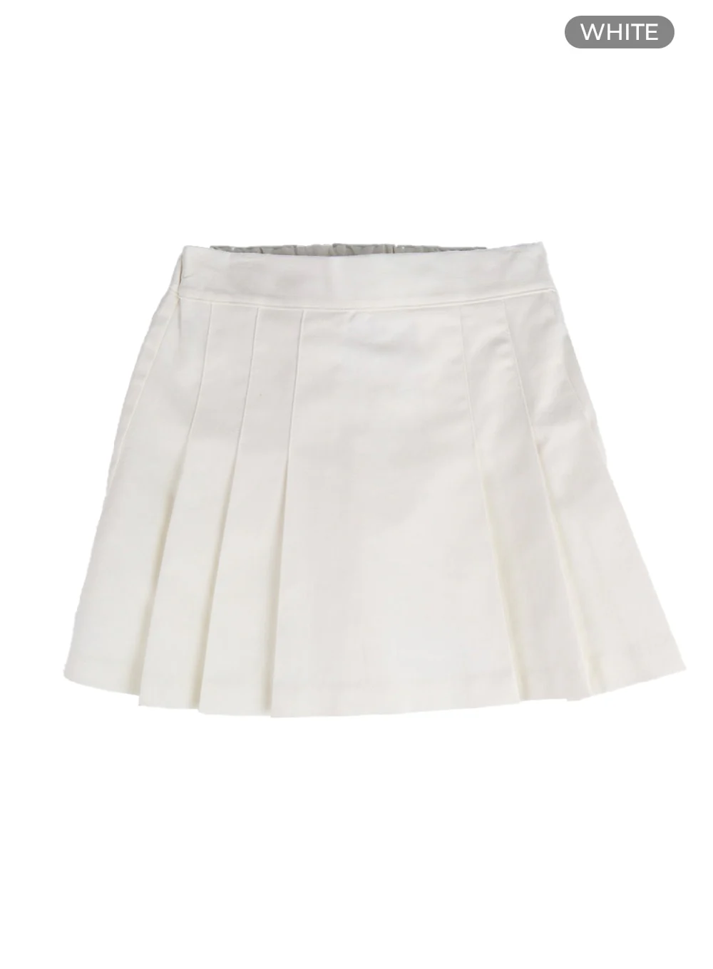 Cotton Pleated Mini Skirt IM406 - Image 9