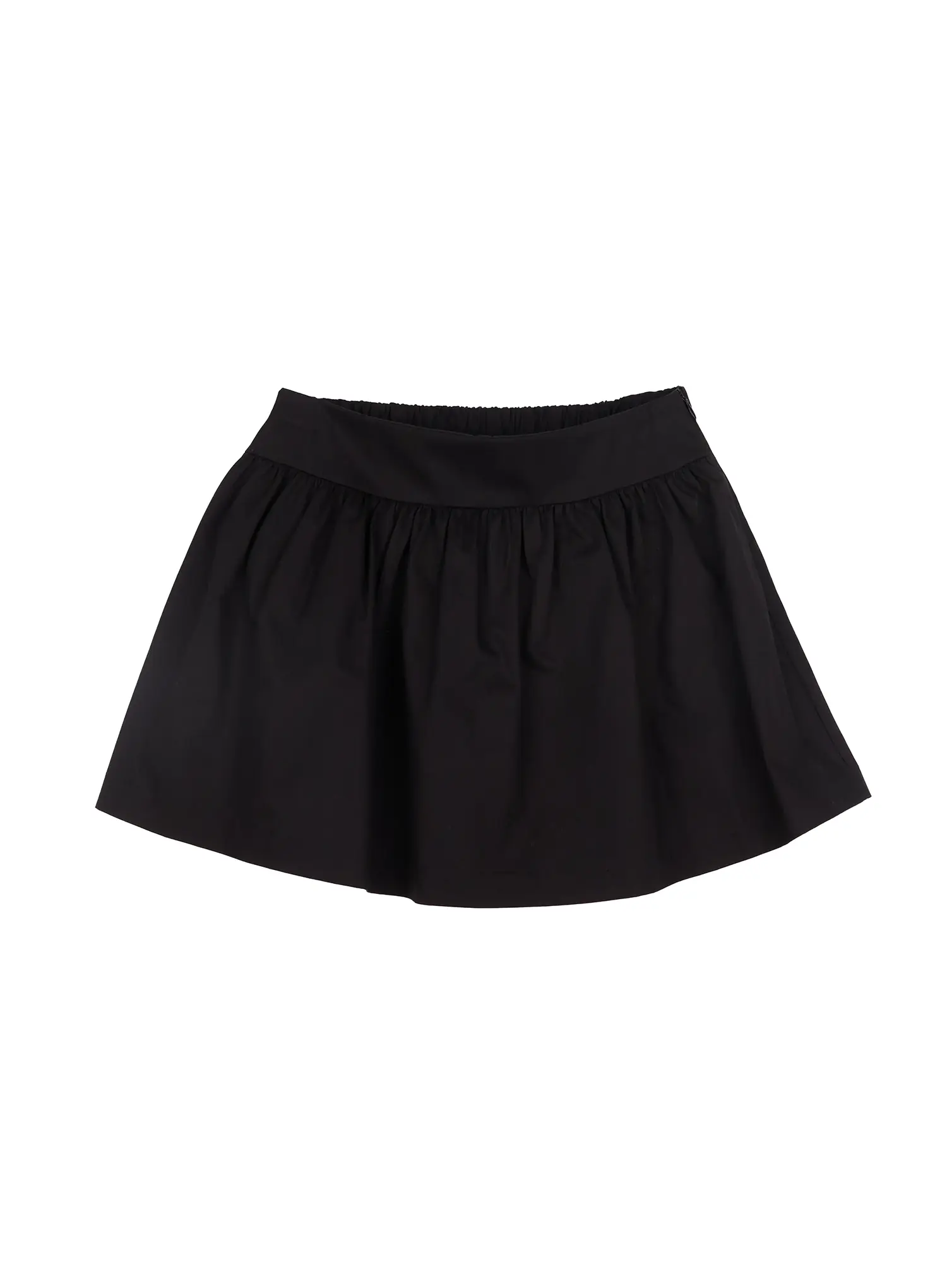 Cotton Shirred A-Line Mini Skirt IF524 - Image 14