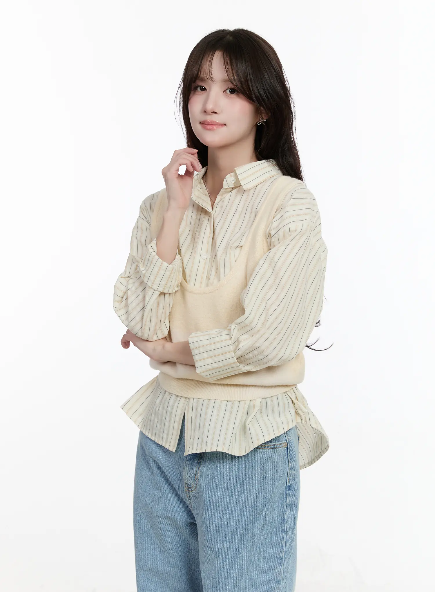 Cozy Knit Vest CM510 - Image 4