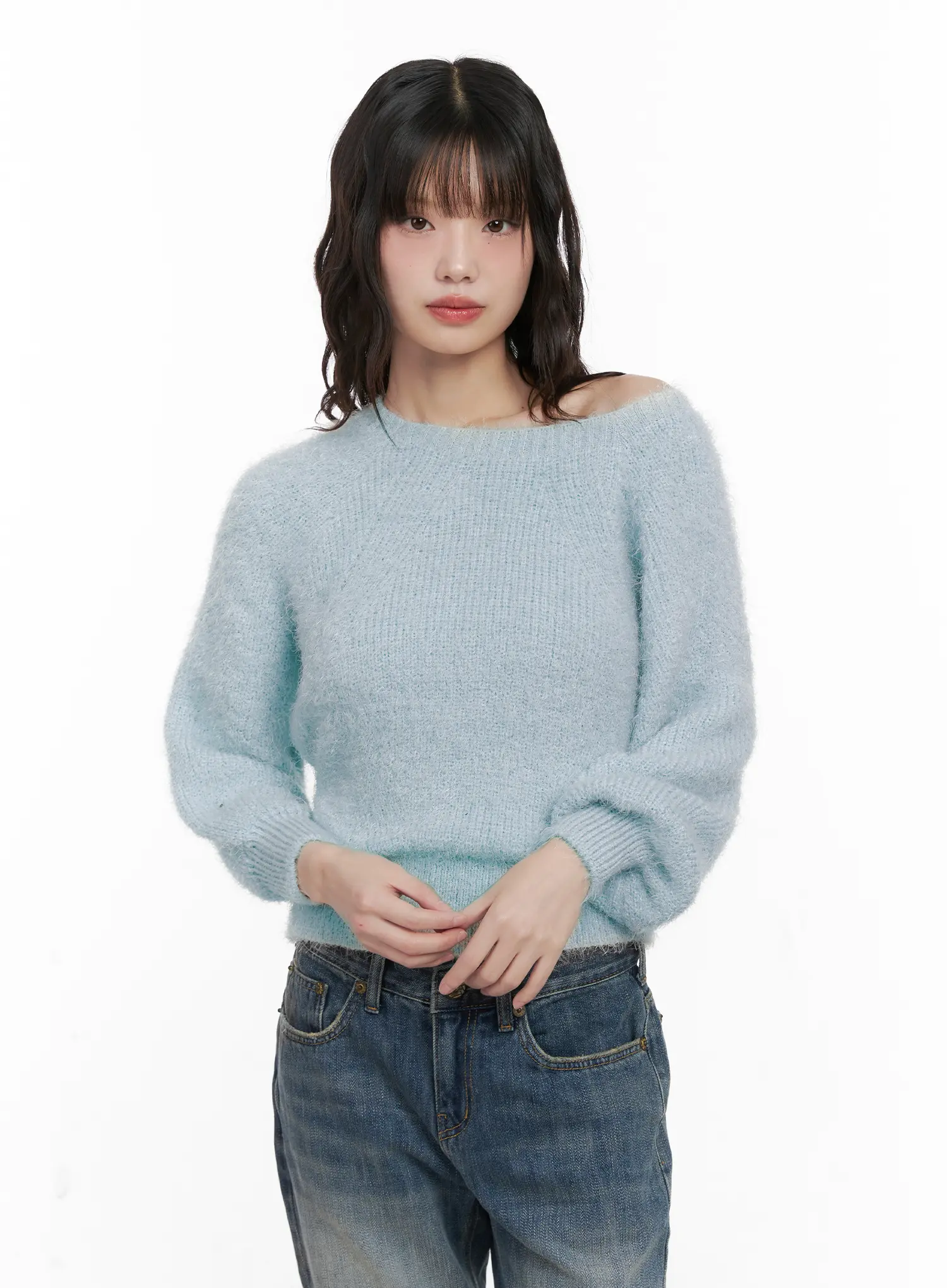 Cozy Two-Way Knit Sweater CN510 - Image 11