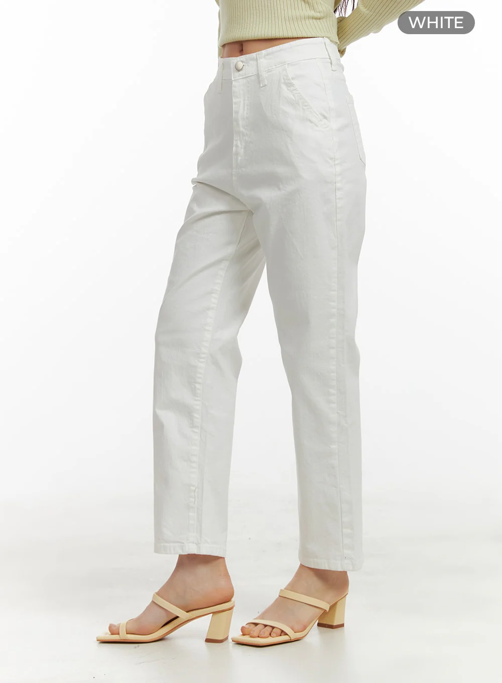 Cropped Straight Fit Pants OA415 - Image 5