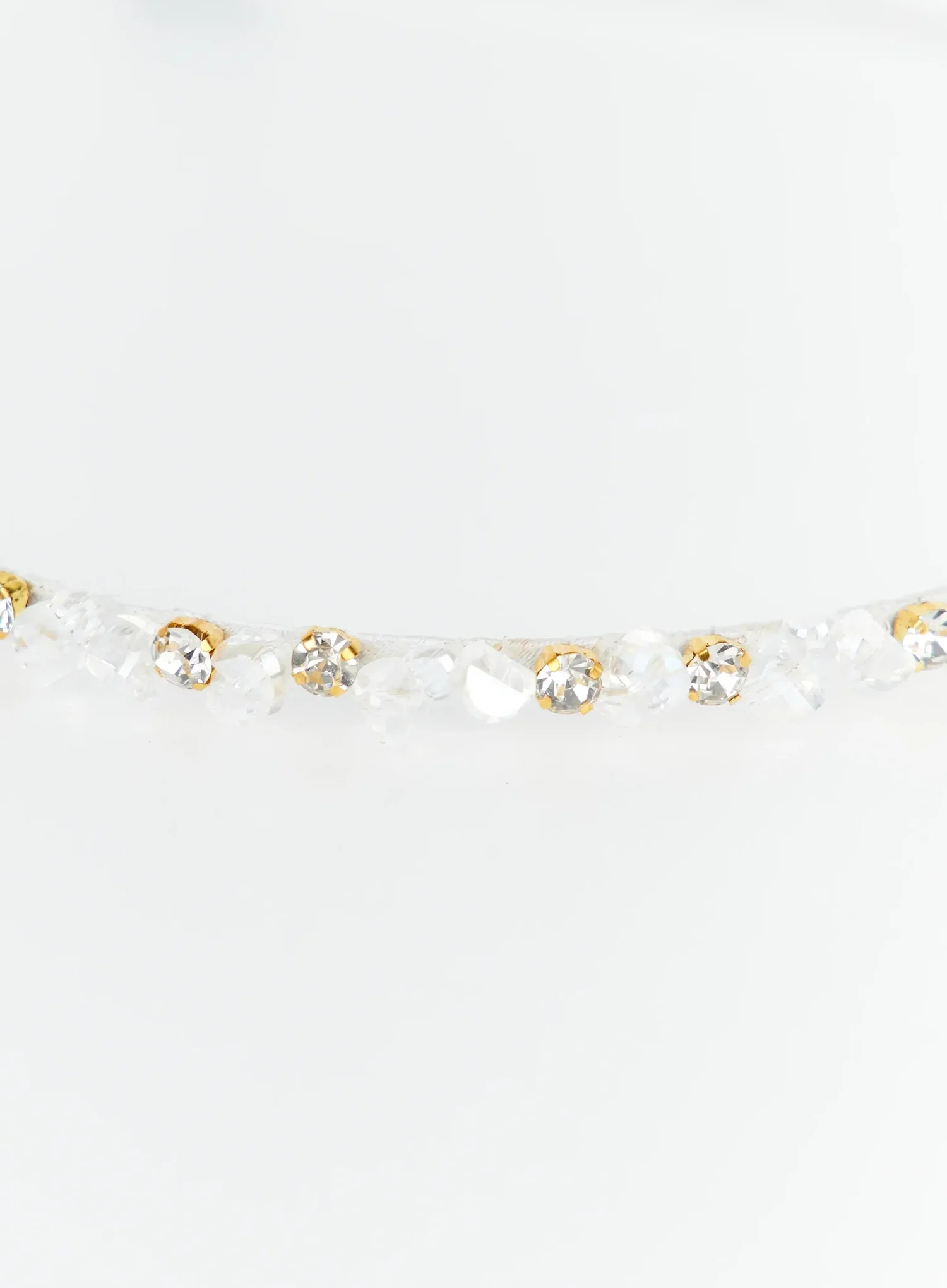 Cubic Gemstone Hairband IY511 - Image 7