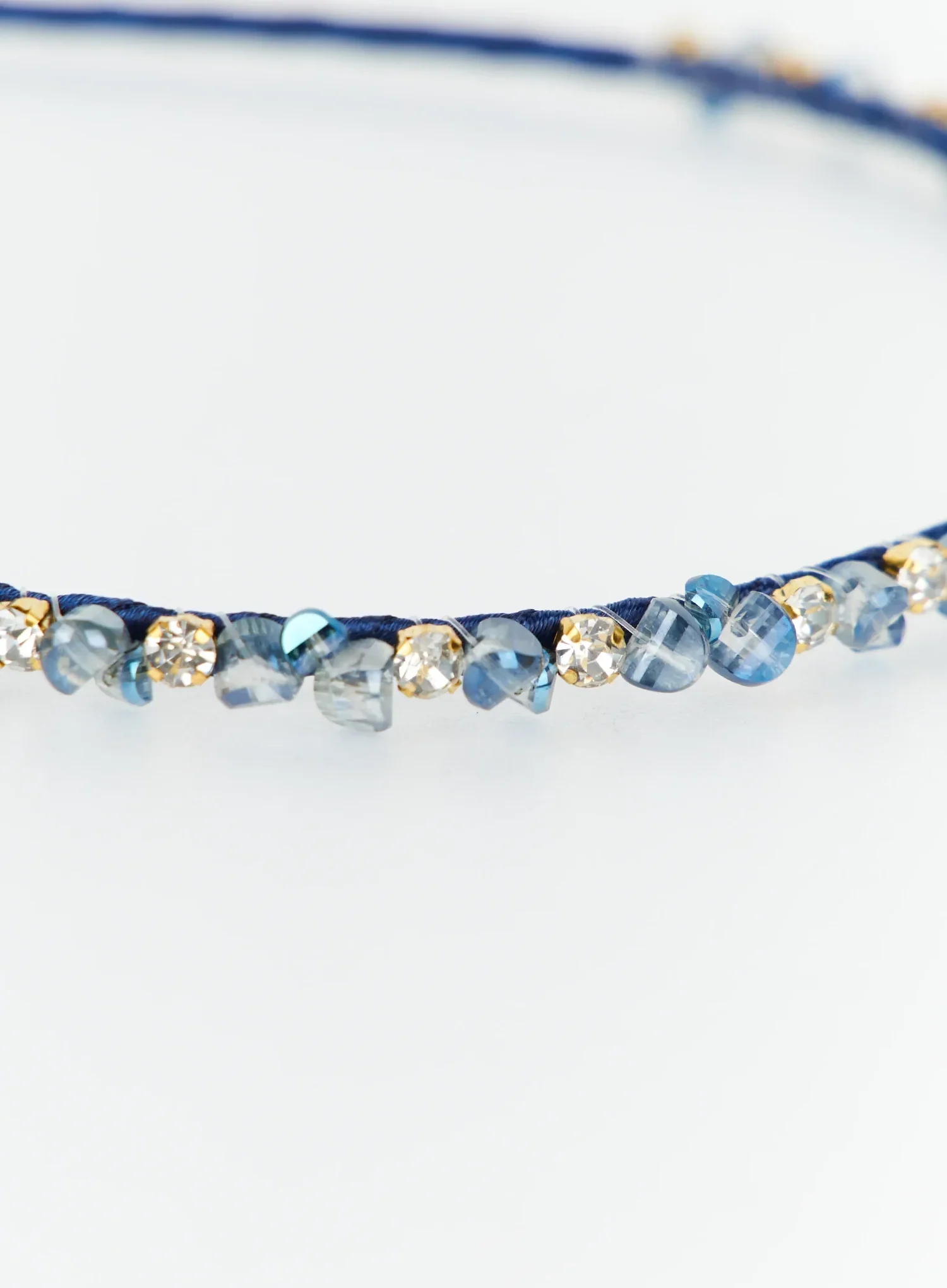 Cubic Gemstone Hairband IY511 - Image 9