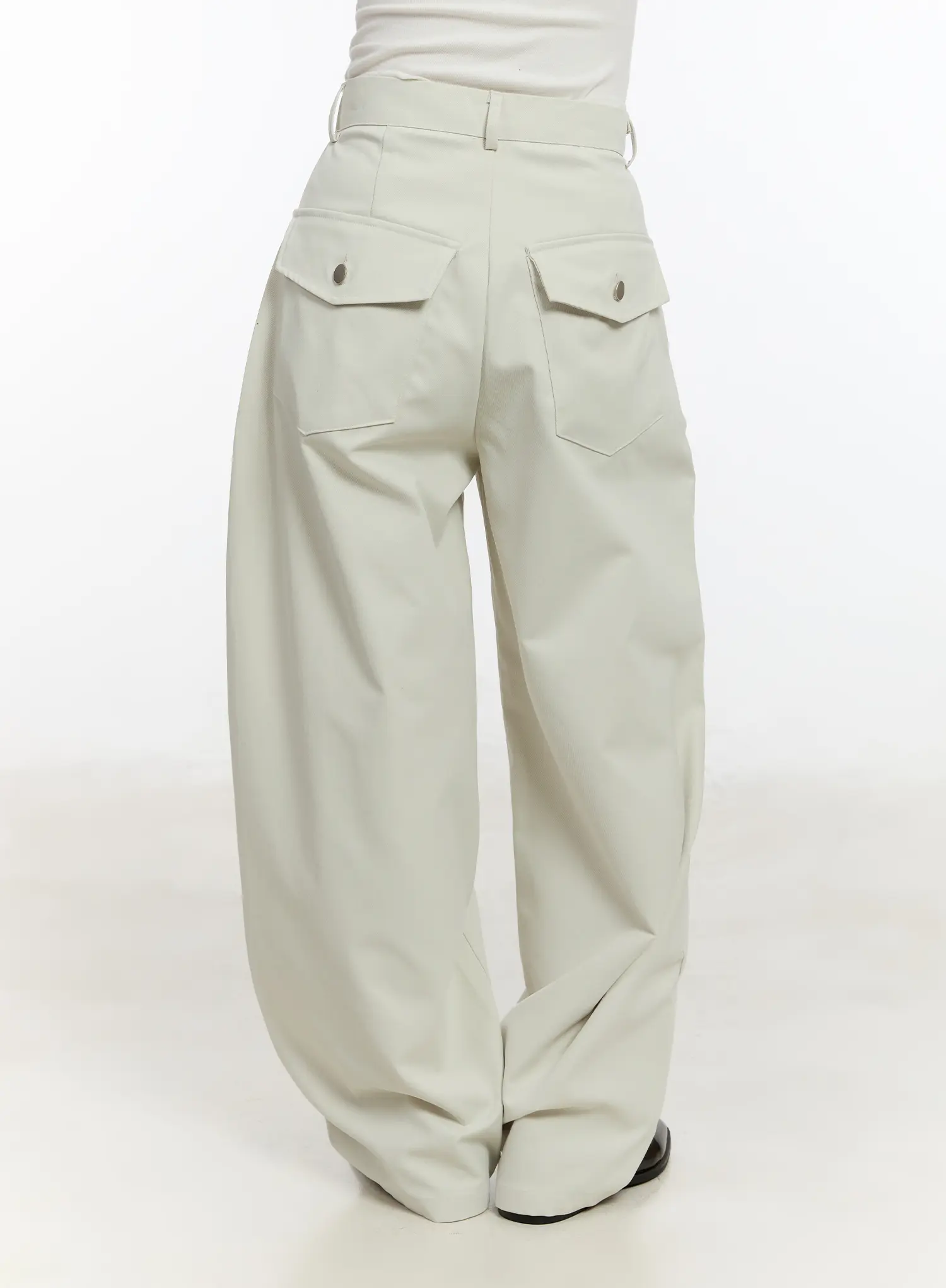 Curved Pocket Wide Leg Pants CM510 - Image 7