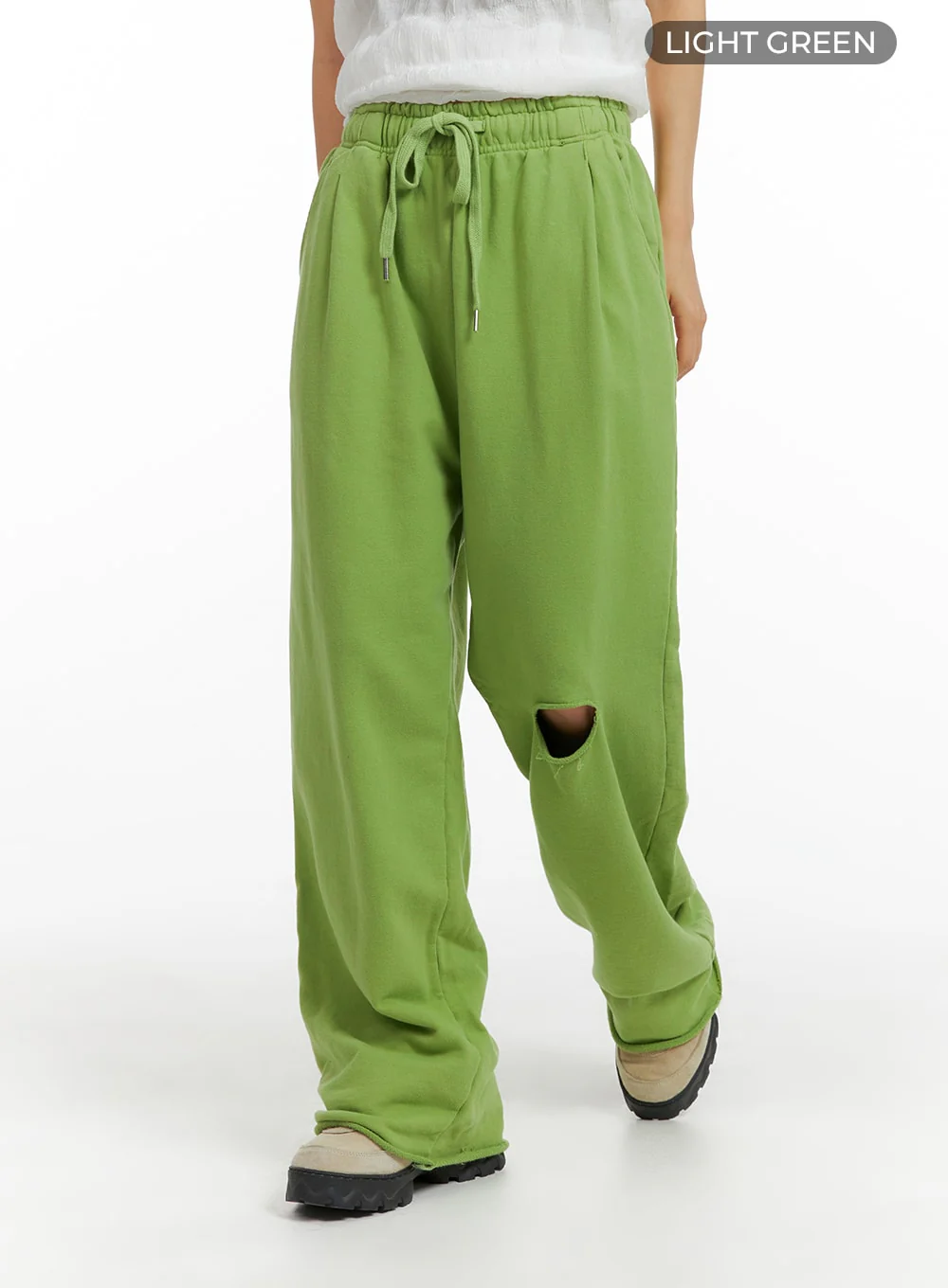 Cut Out Design Sweatpants CF426 - Image 7