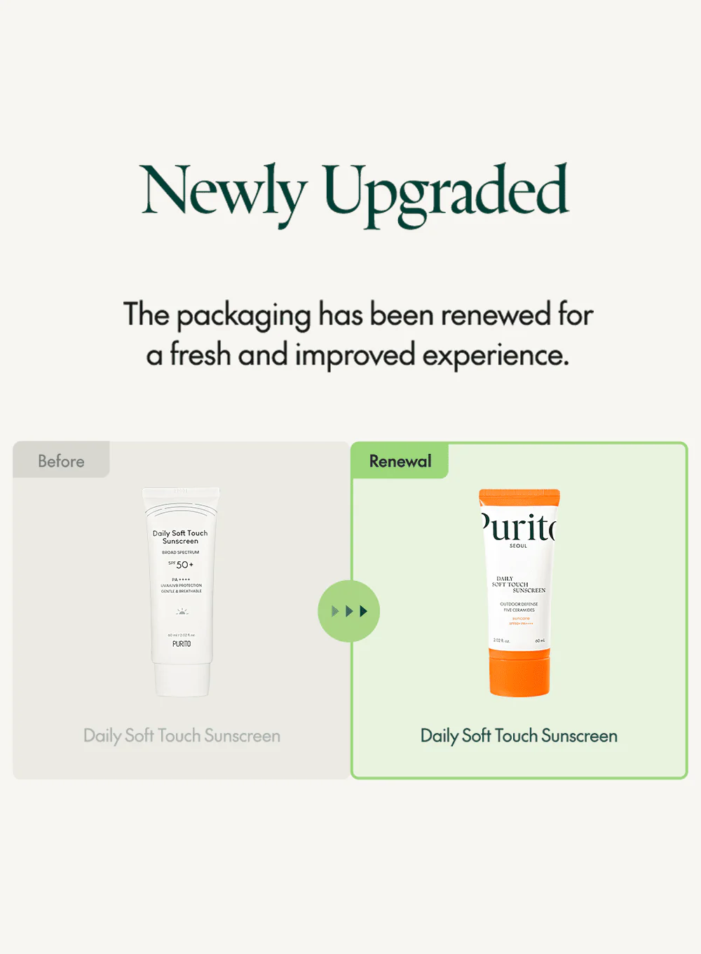 Daily Soft Touch Sunscreen (Renewer) (60ml) - Image 2