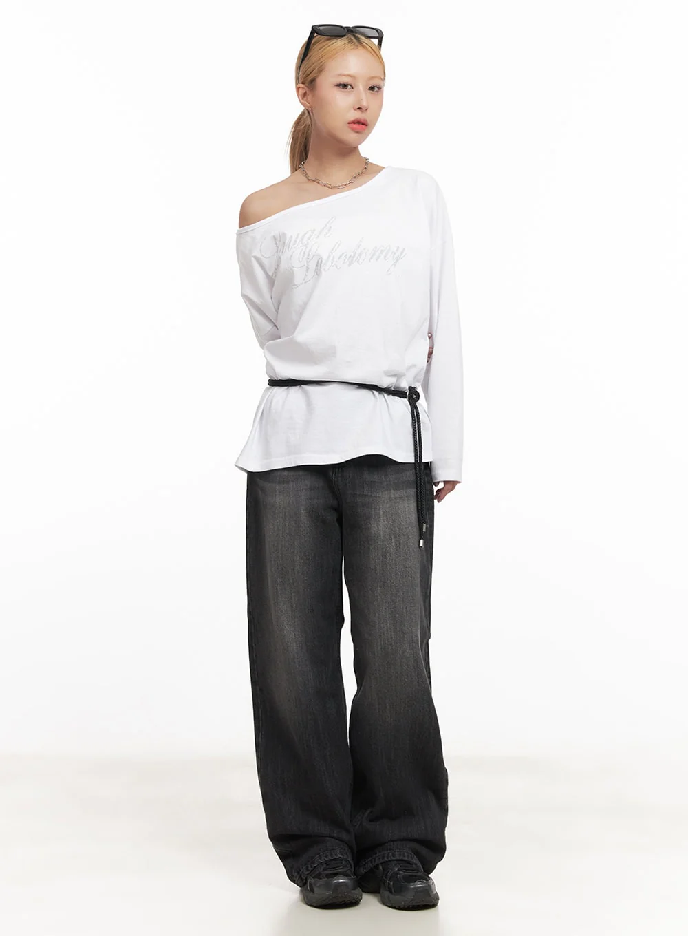 Debby Washed Wide-Leg Jeans CM505 - Image 2