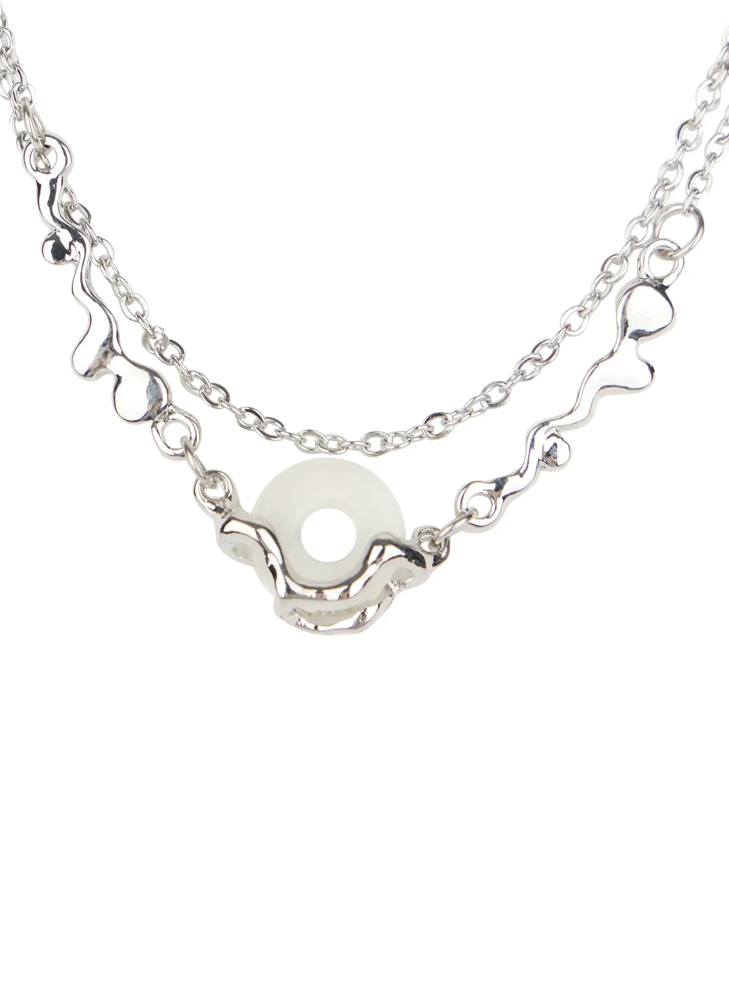Donut Pendant Necklace CO503 - Image 4