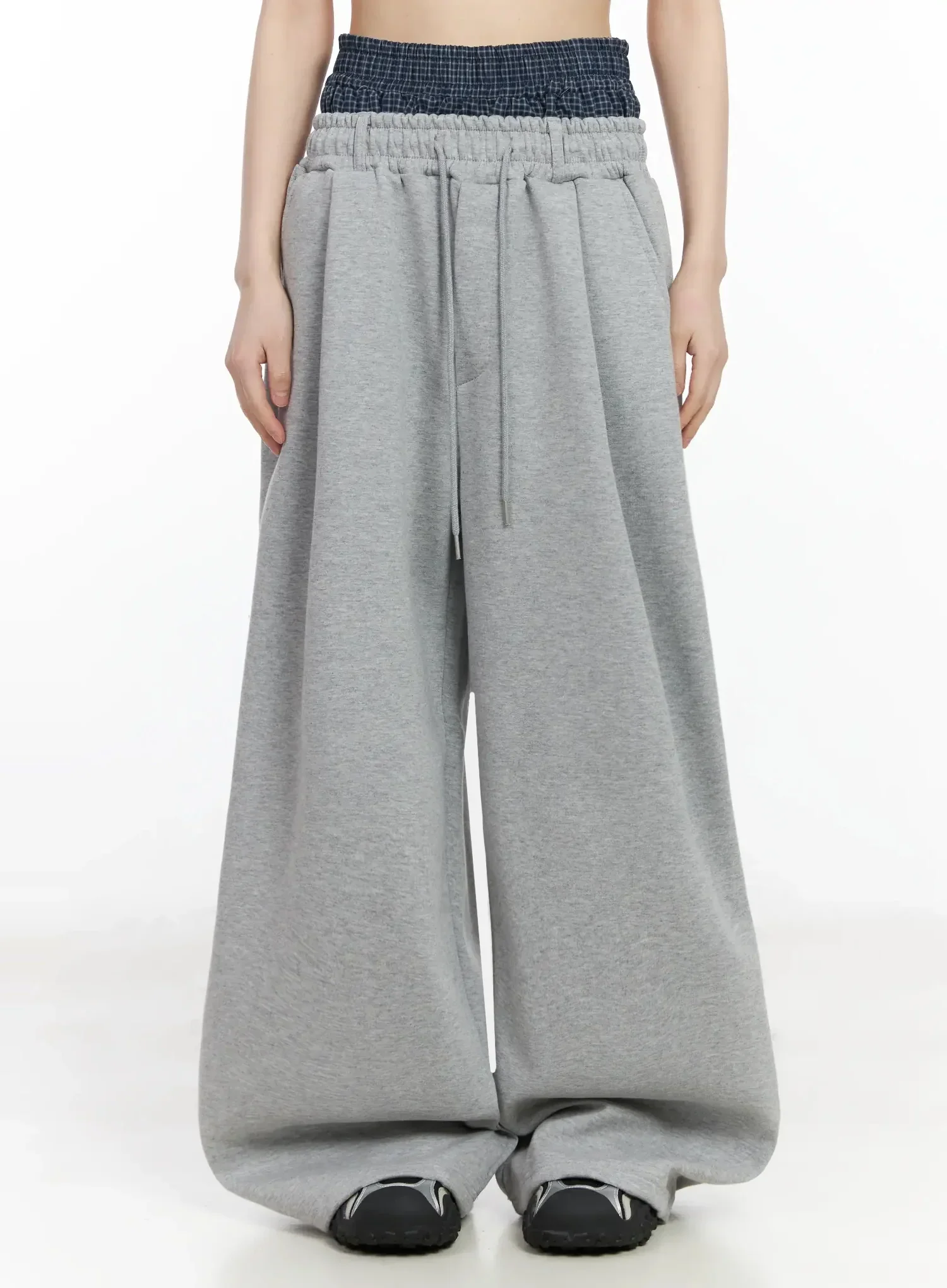 Double Layer Sagging Sweatpants IM530