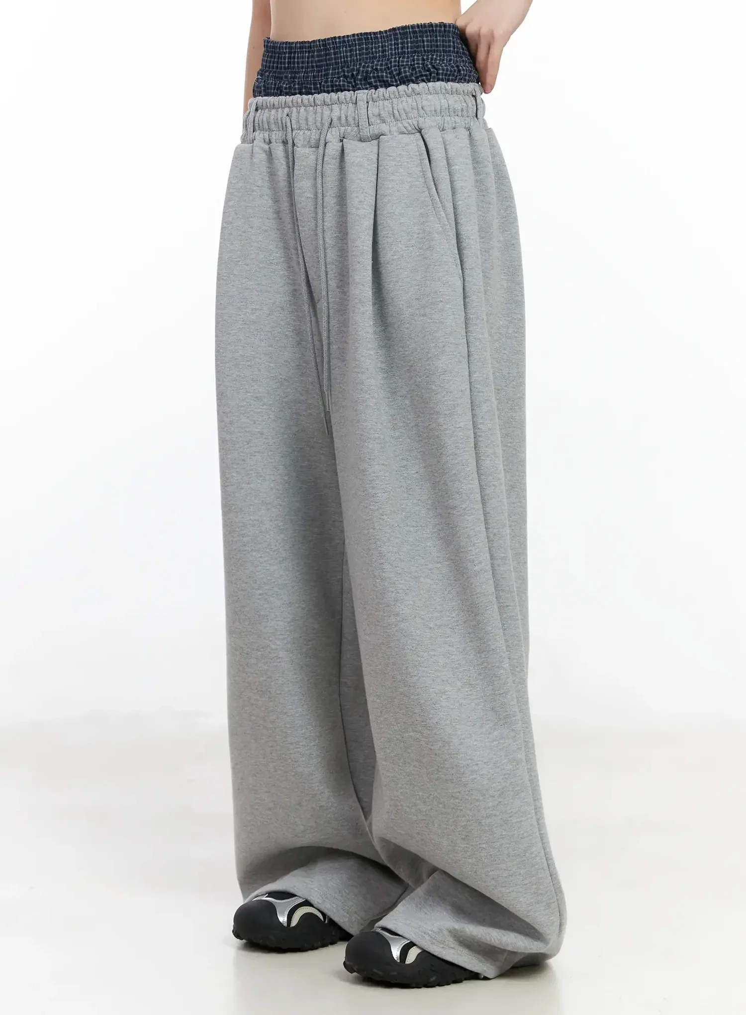 Double Layer Sagging Sweatpants IM530 - Image 6