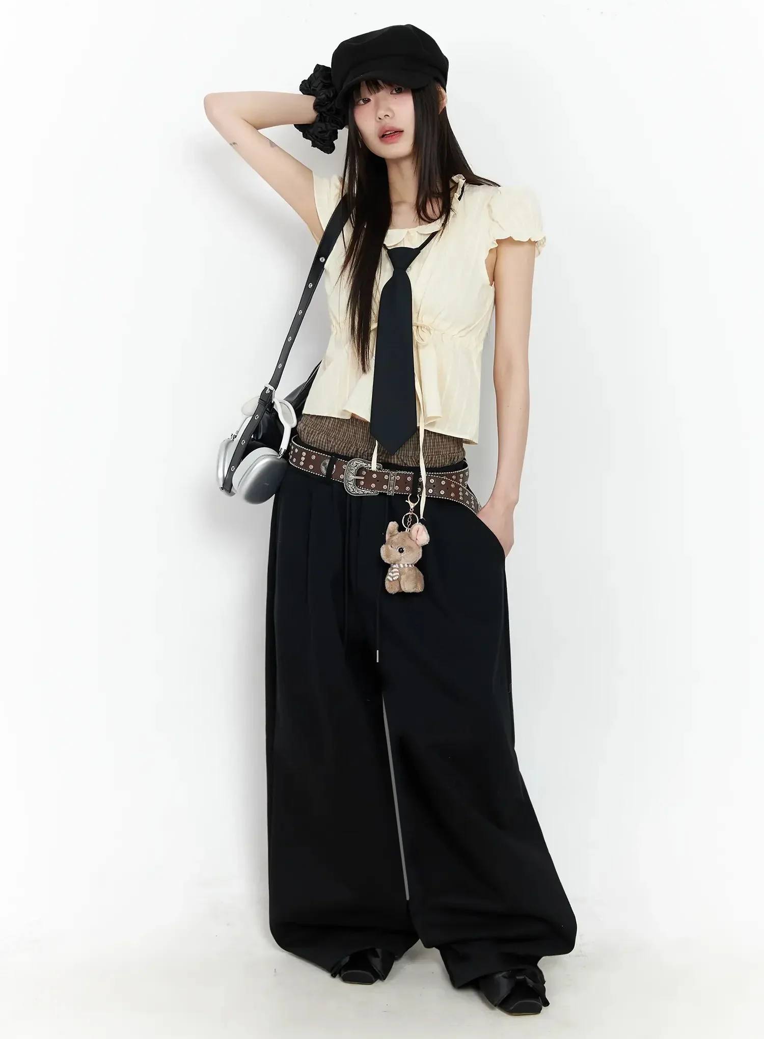 Double Layer Sagging Trousers IM530 - Image 2