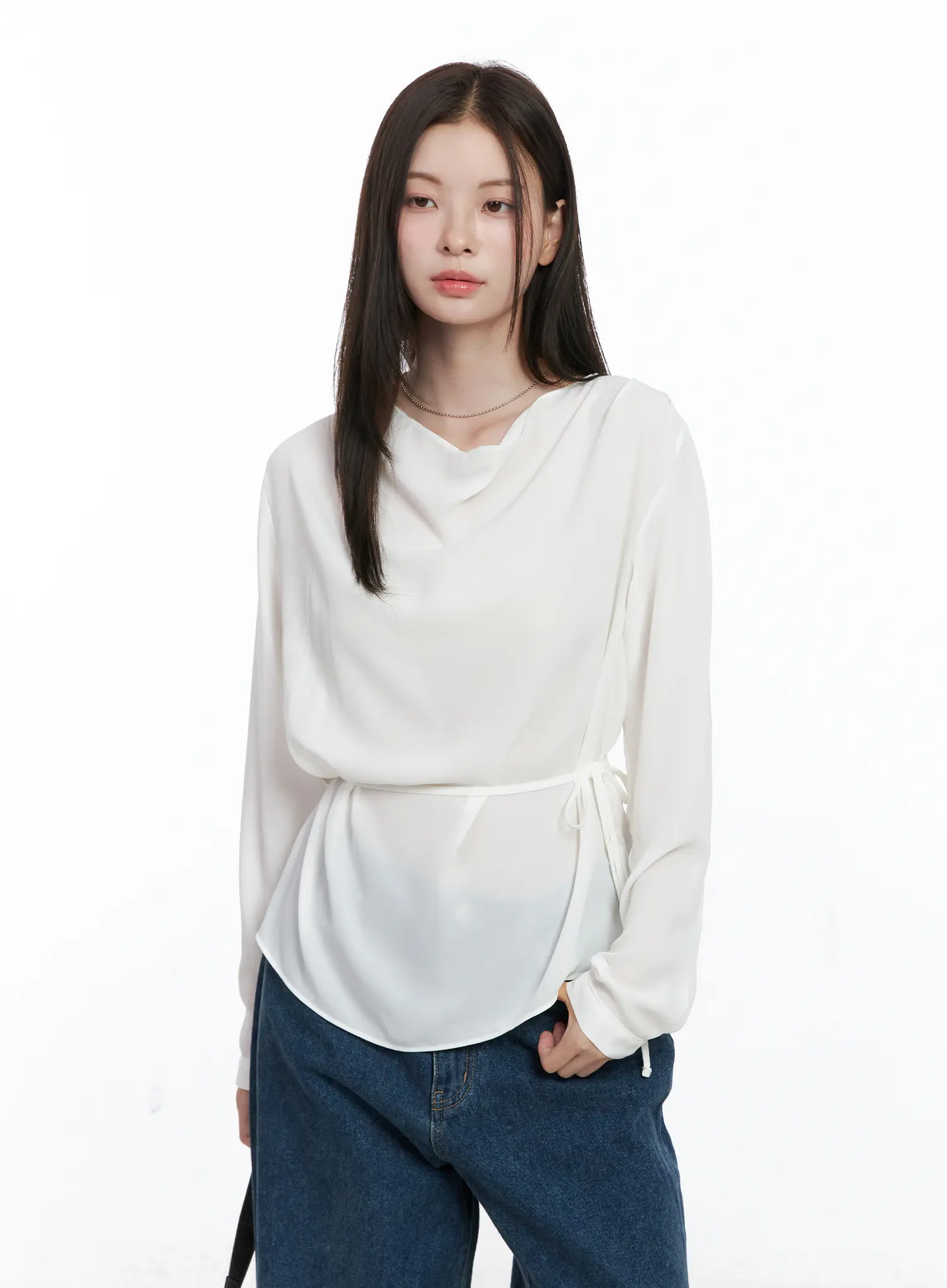 Draped Blouse CO503 - Image 5