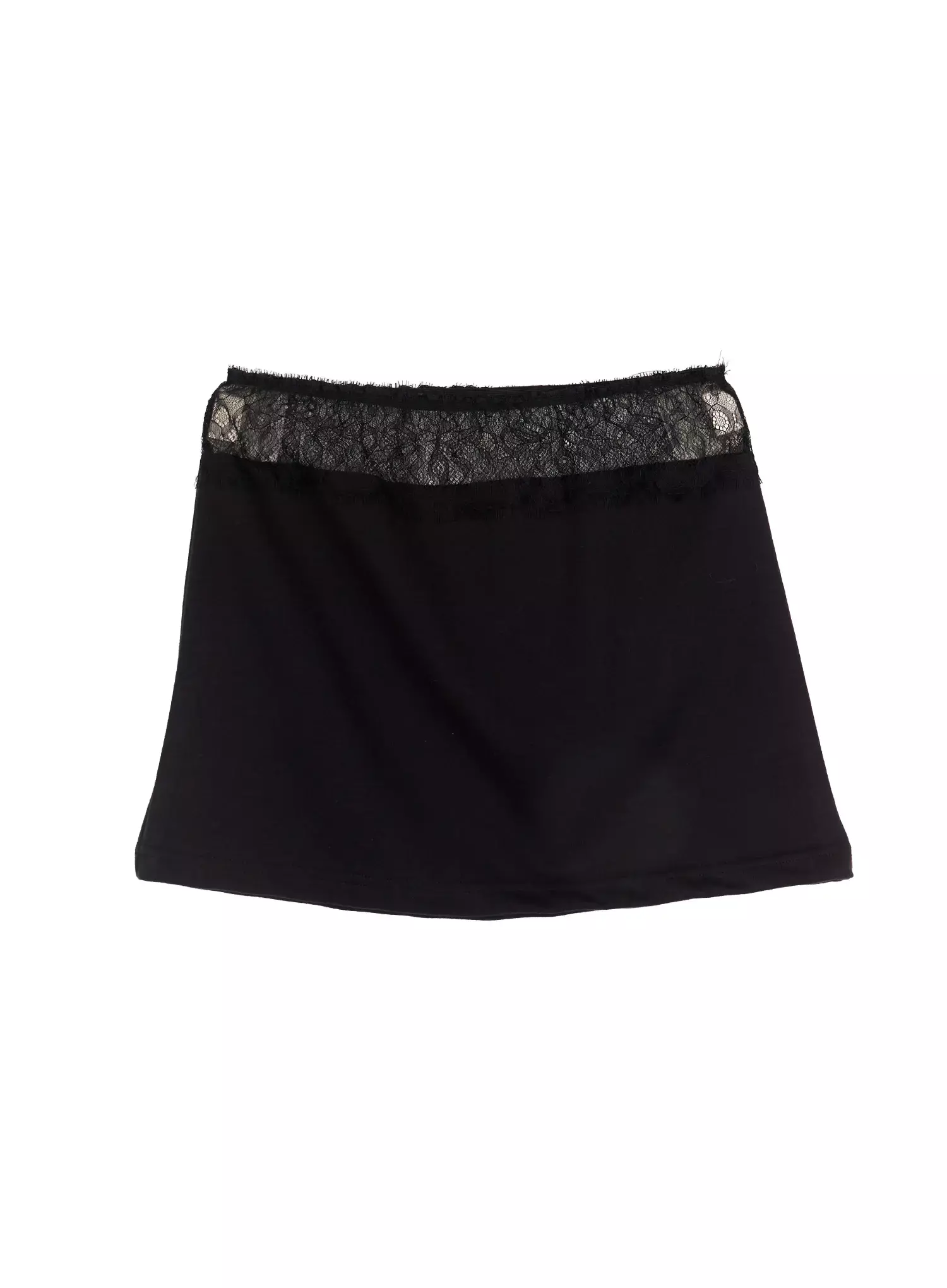 Elegant Lace Trim Mini Skirt IM530 - Image 15