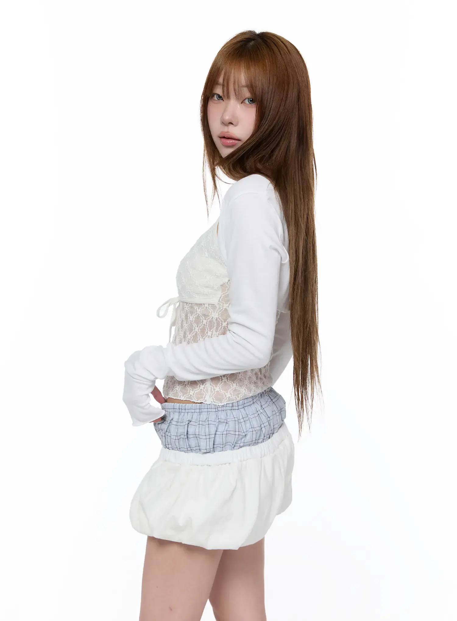 Elegant Sheer Bolero Cardigan CA520 - Image 9