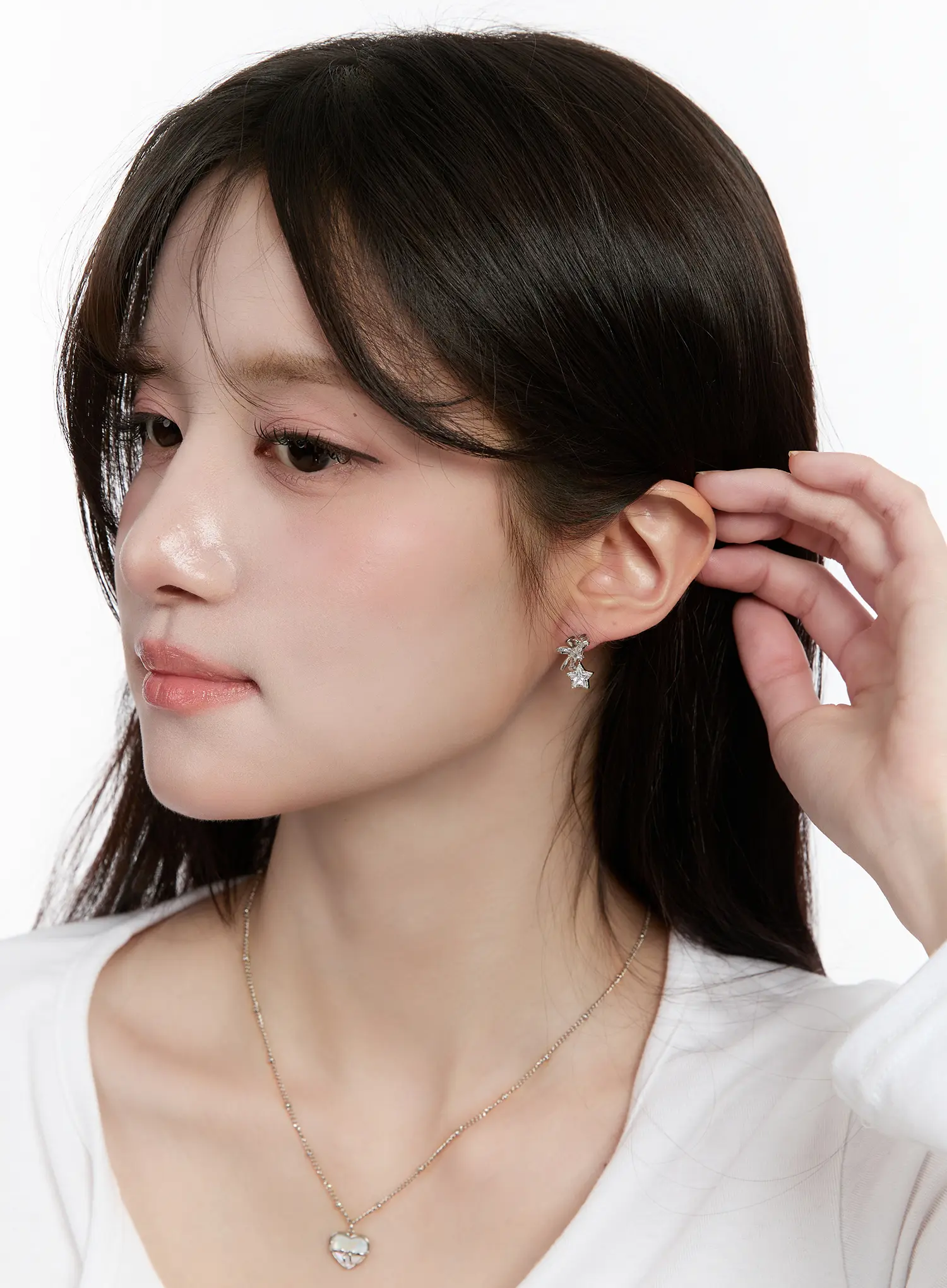 Elegant Star Dangle Earrings CM505 - Image 2